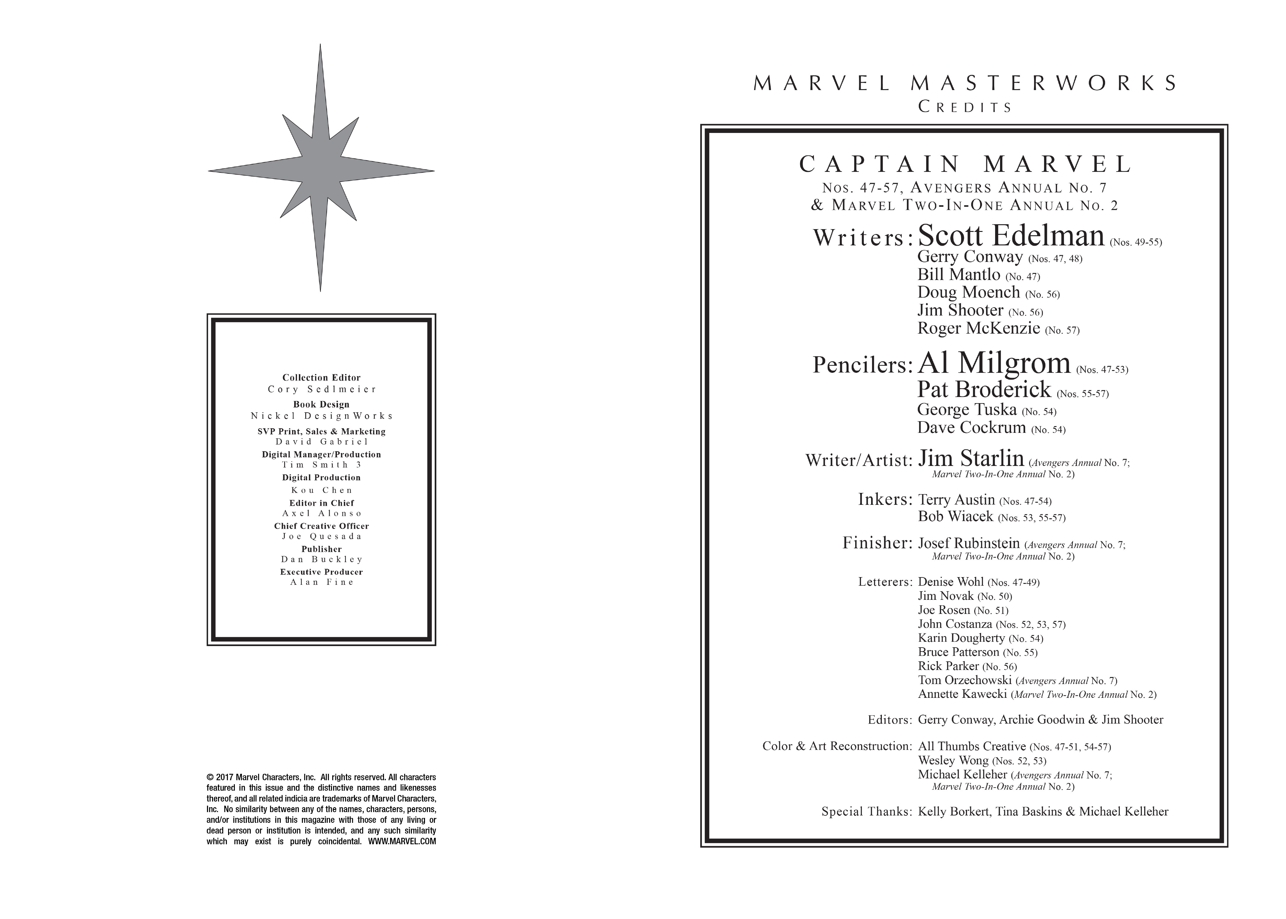 Read online Marvel Masterworks: Captain Marvel comic -  Issue # TPB 5 (Part 1) - 3