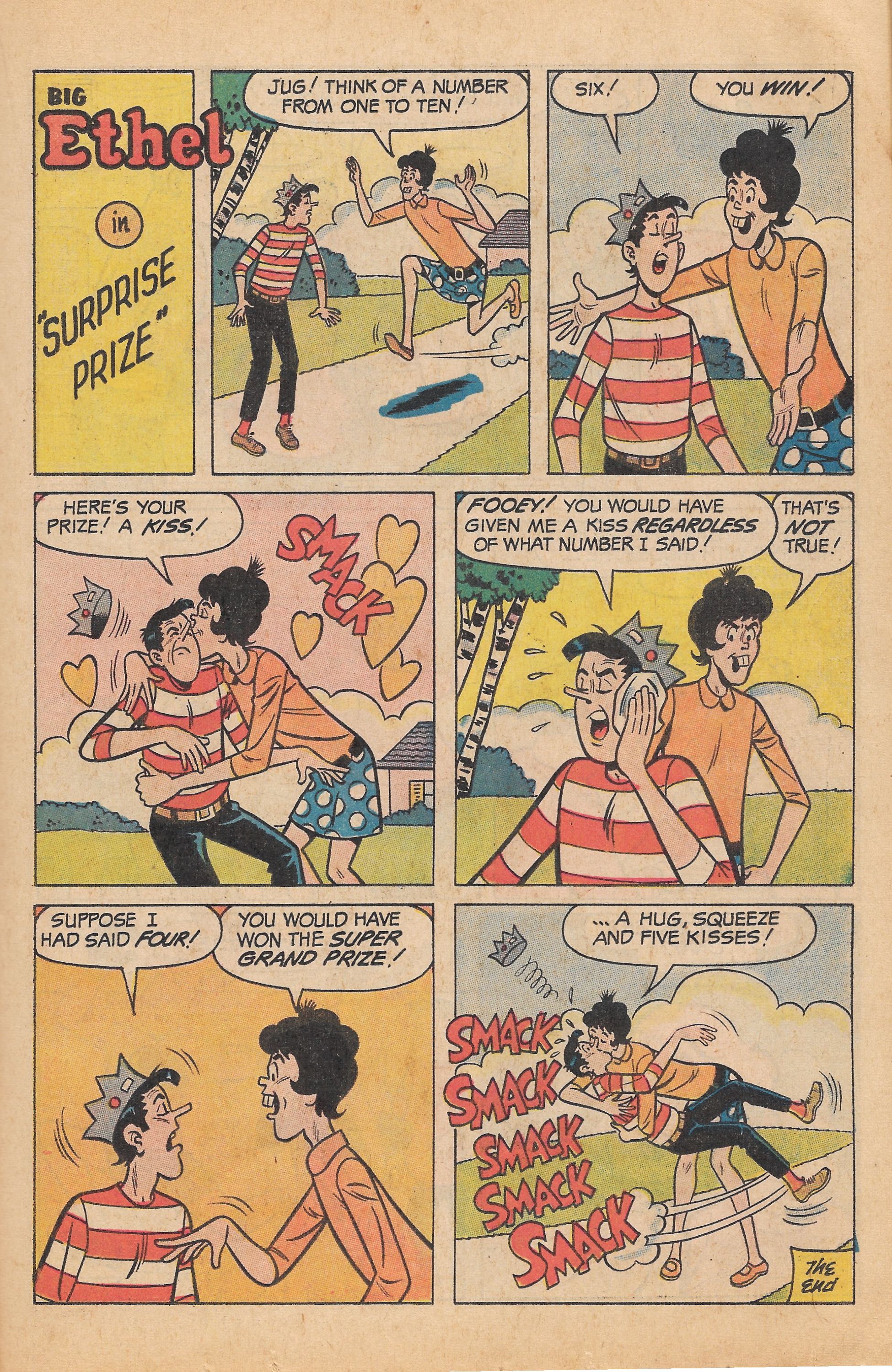 Read online Archie's TV Laugh-Out comic -  Issue #7 - 31