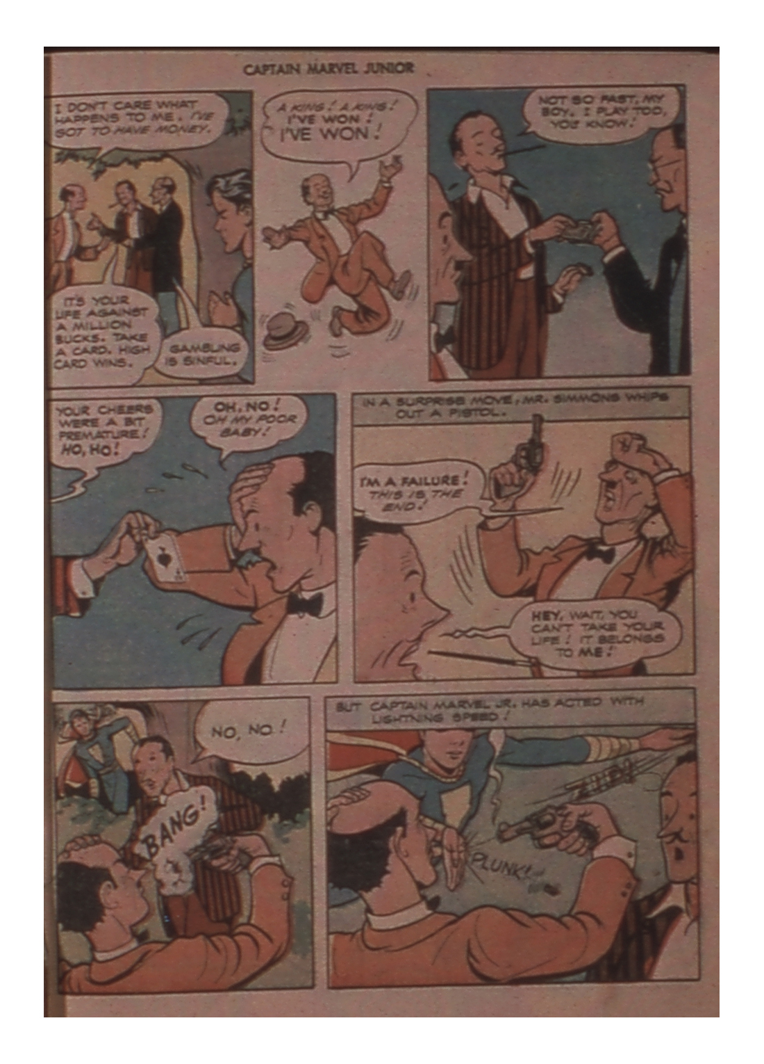 Read online Captain Marvel, Jr. comic -  Issue #56 - 45