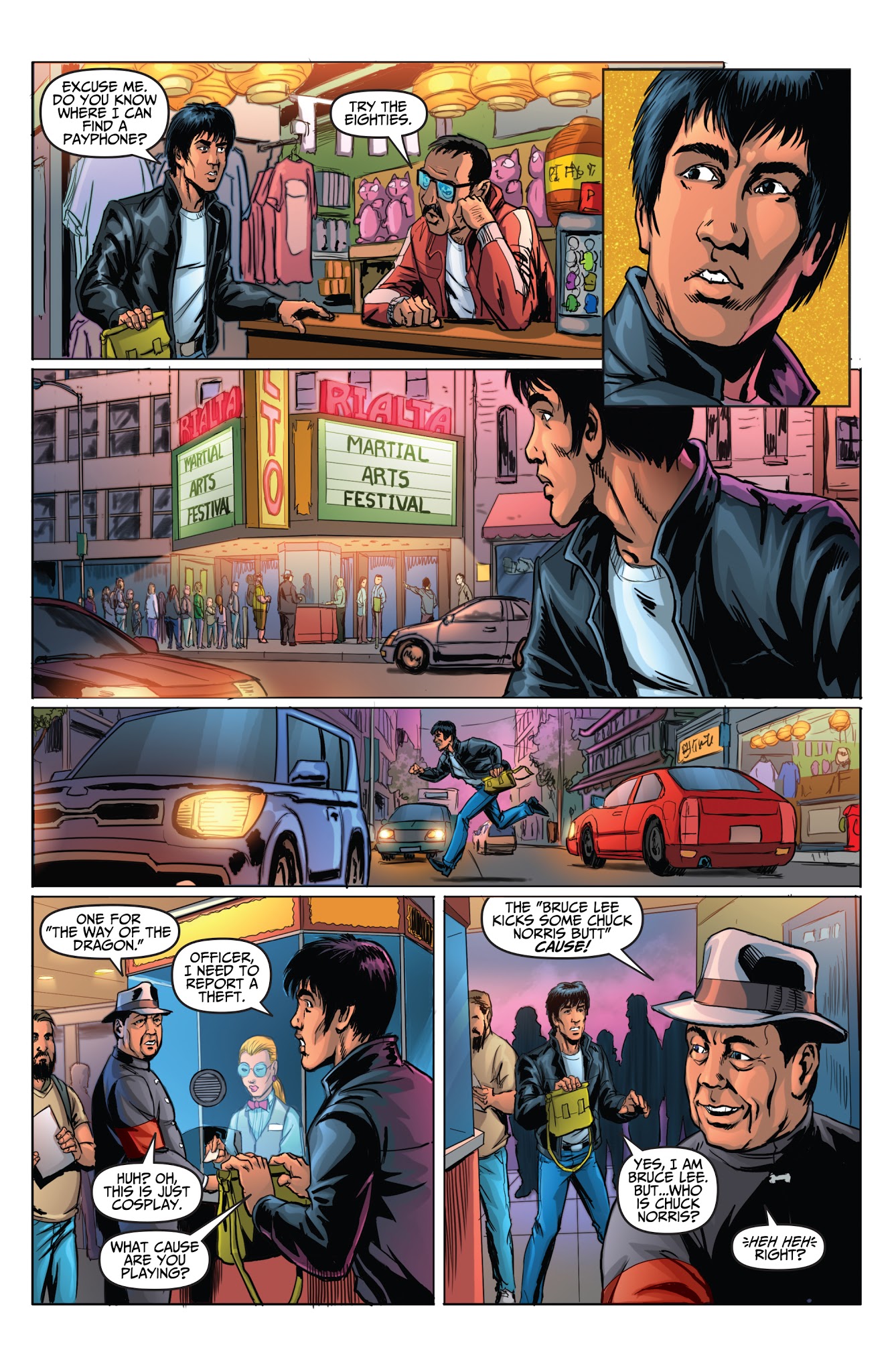 Read online Bruce Lee: Walk of the Dragon comic -  Issue # Full - 12
