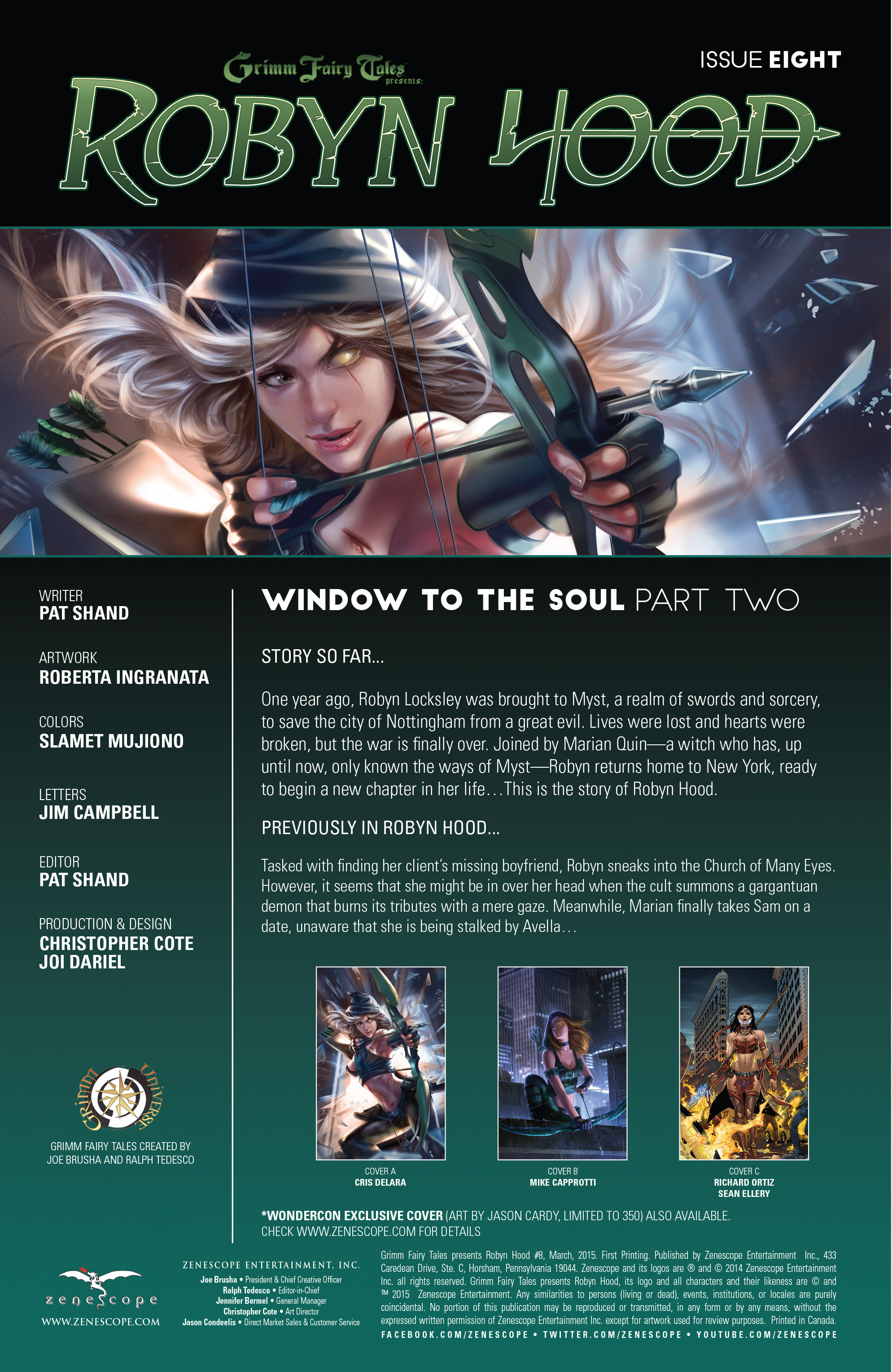 Read online Grimm Fairy Tales presents Robyn Hood (2014) comic -  Issue #8 - 2