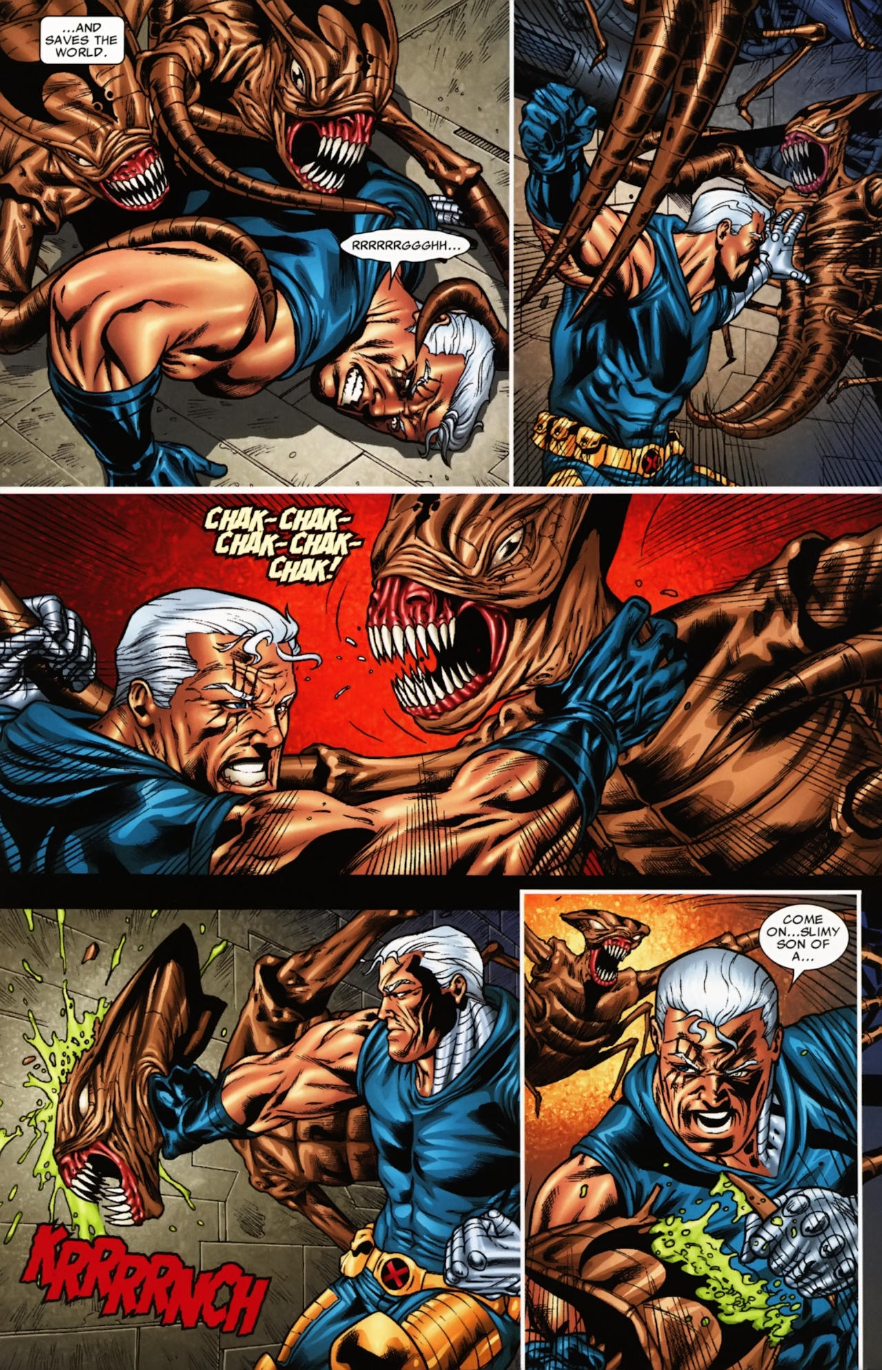 Read online Cable (2008) comic -  Issue #19 - 8