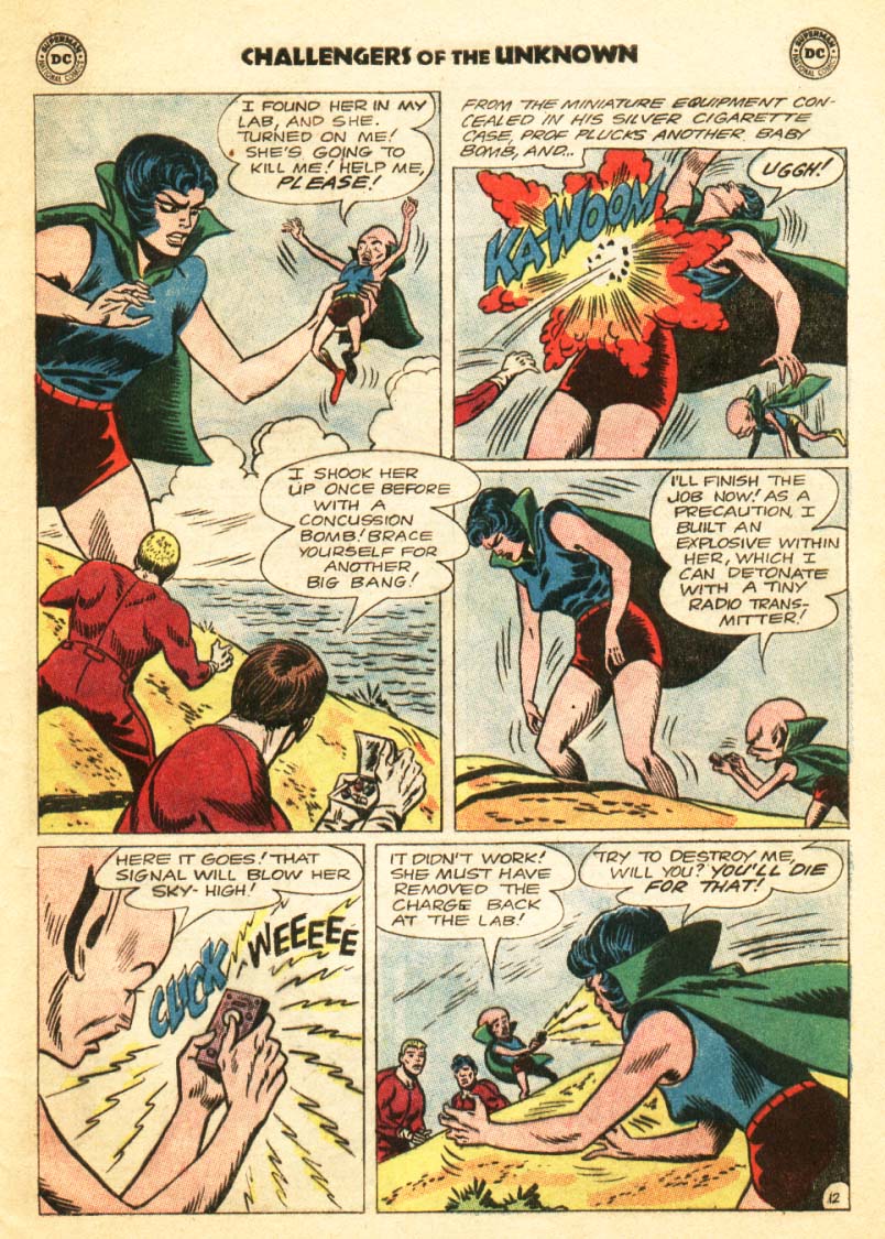 Read online Challengers of the Unknown (1958) comic -  Issue #34 - 24
