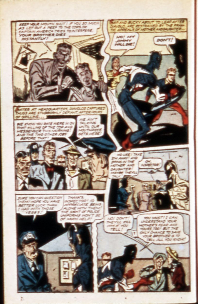 Read online Captain America Comics comic -  Issue #49 - 32