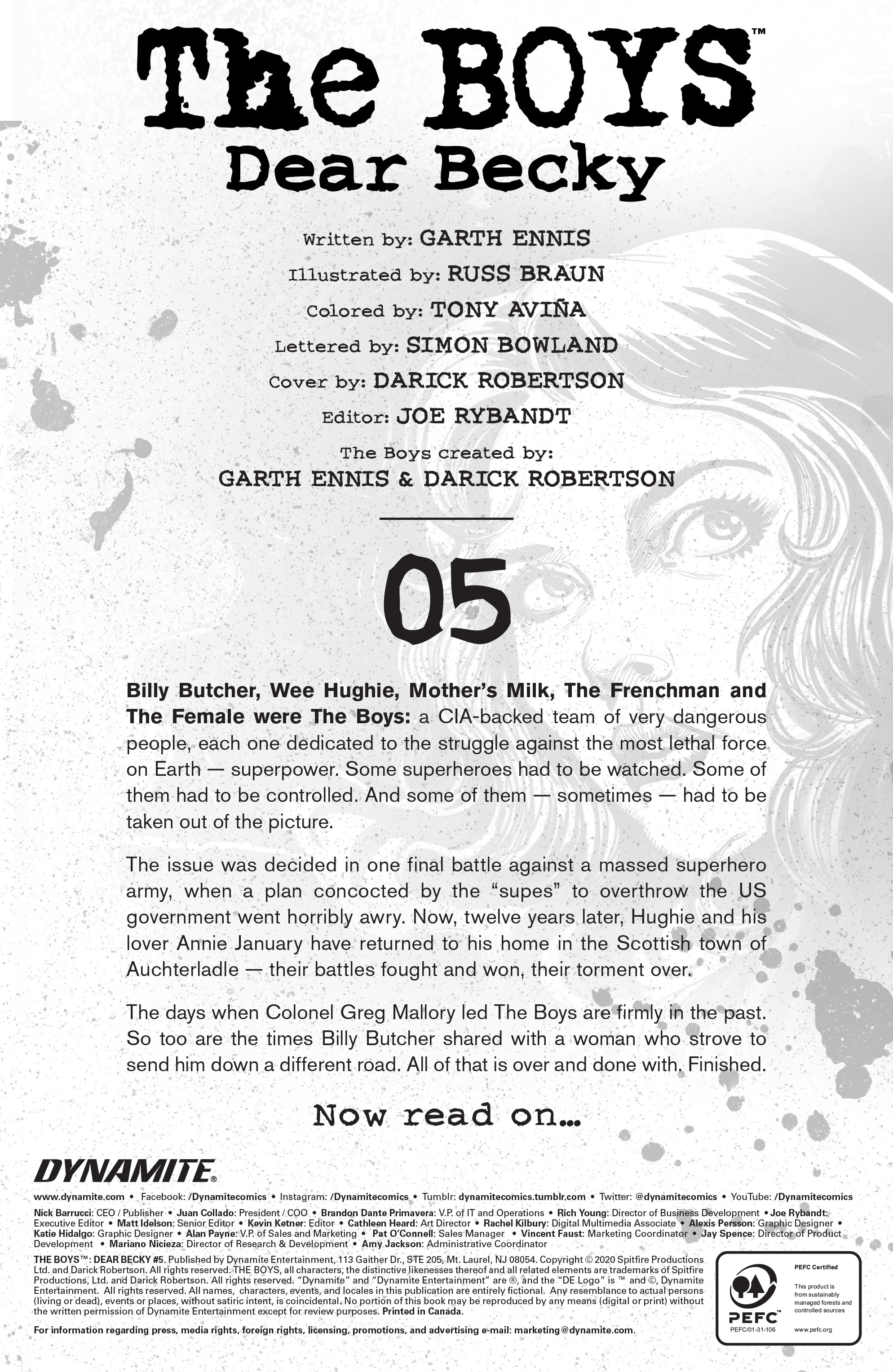 Read online The Boys: Dear Becky comic -  Issue #5 - 2