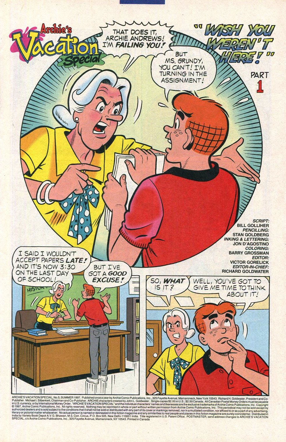 Read online Archie's Vacation Special comic -  Issue #5 - 3