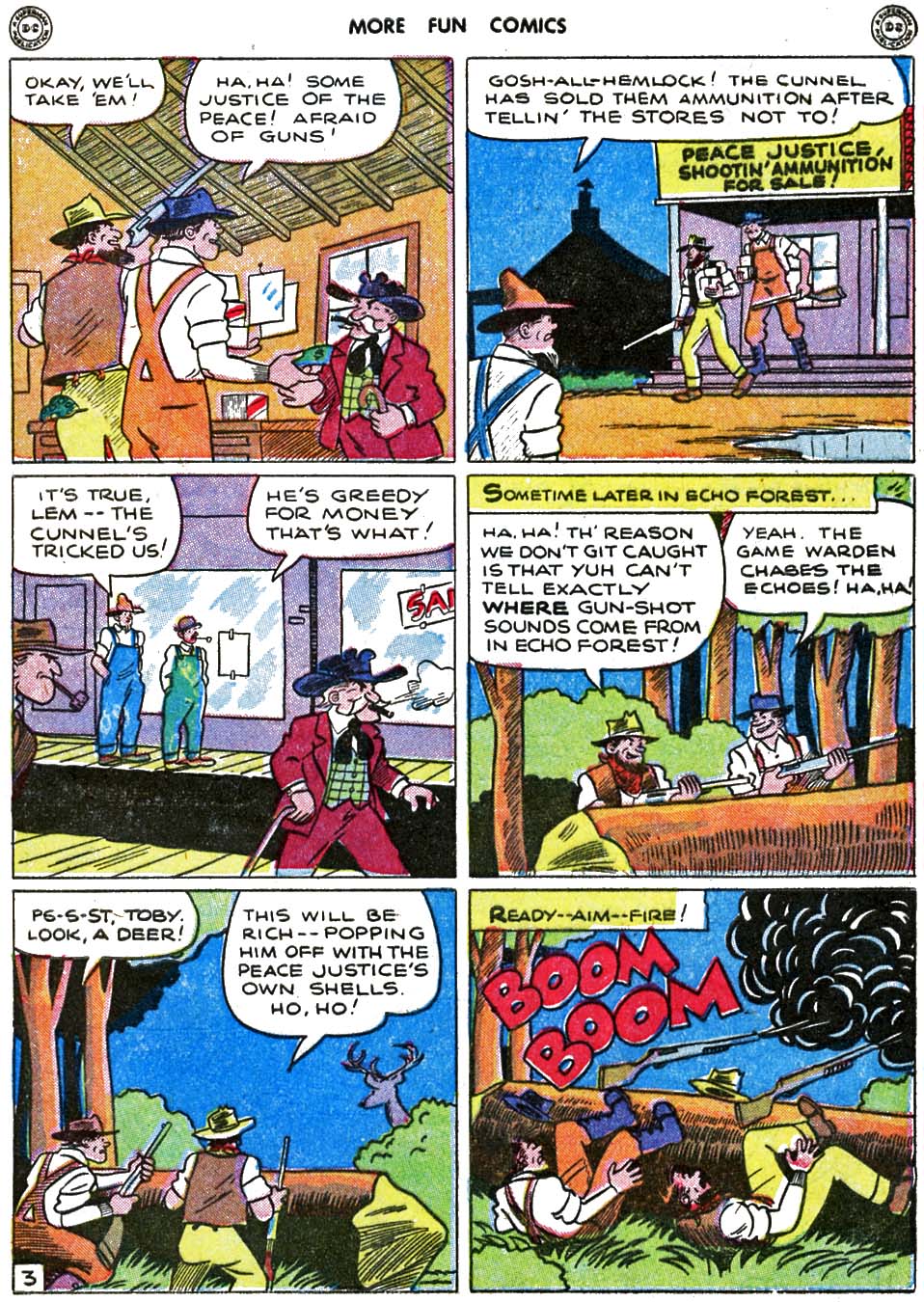 Read online More Fun Comics comic -  Issue #115 - 100