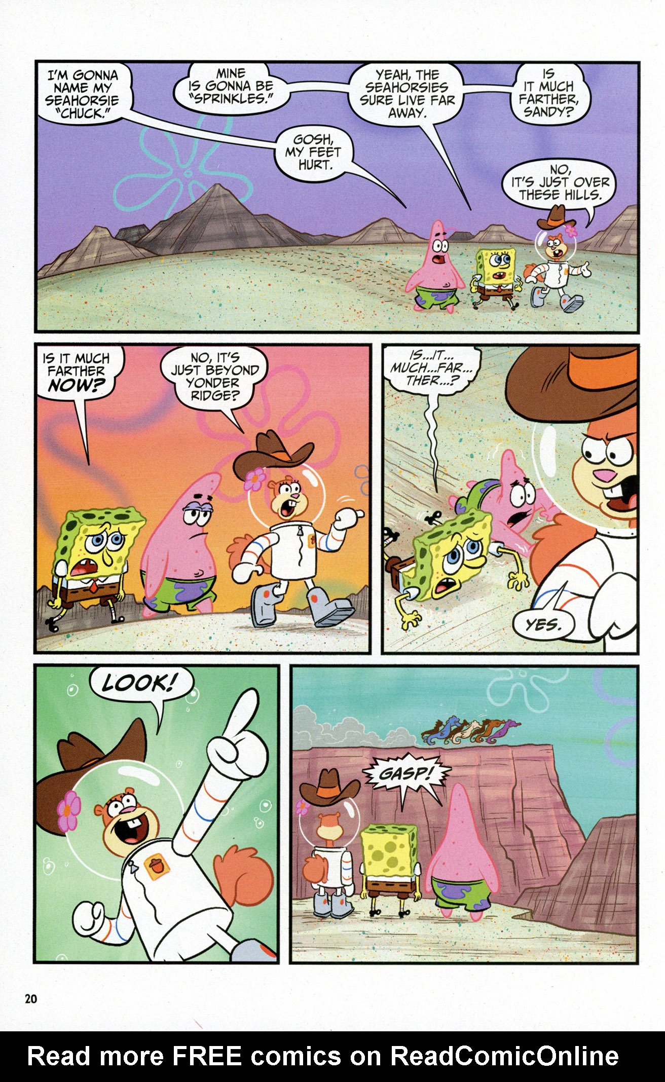Read online SpongeBob Comics comic -  Issue #59 - 21