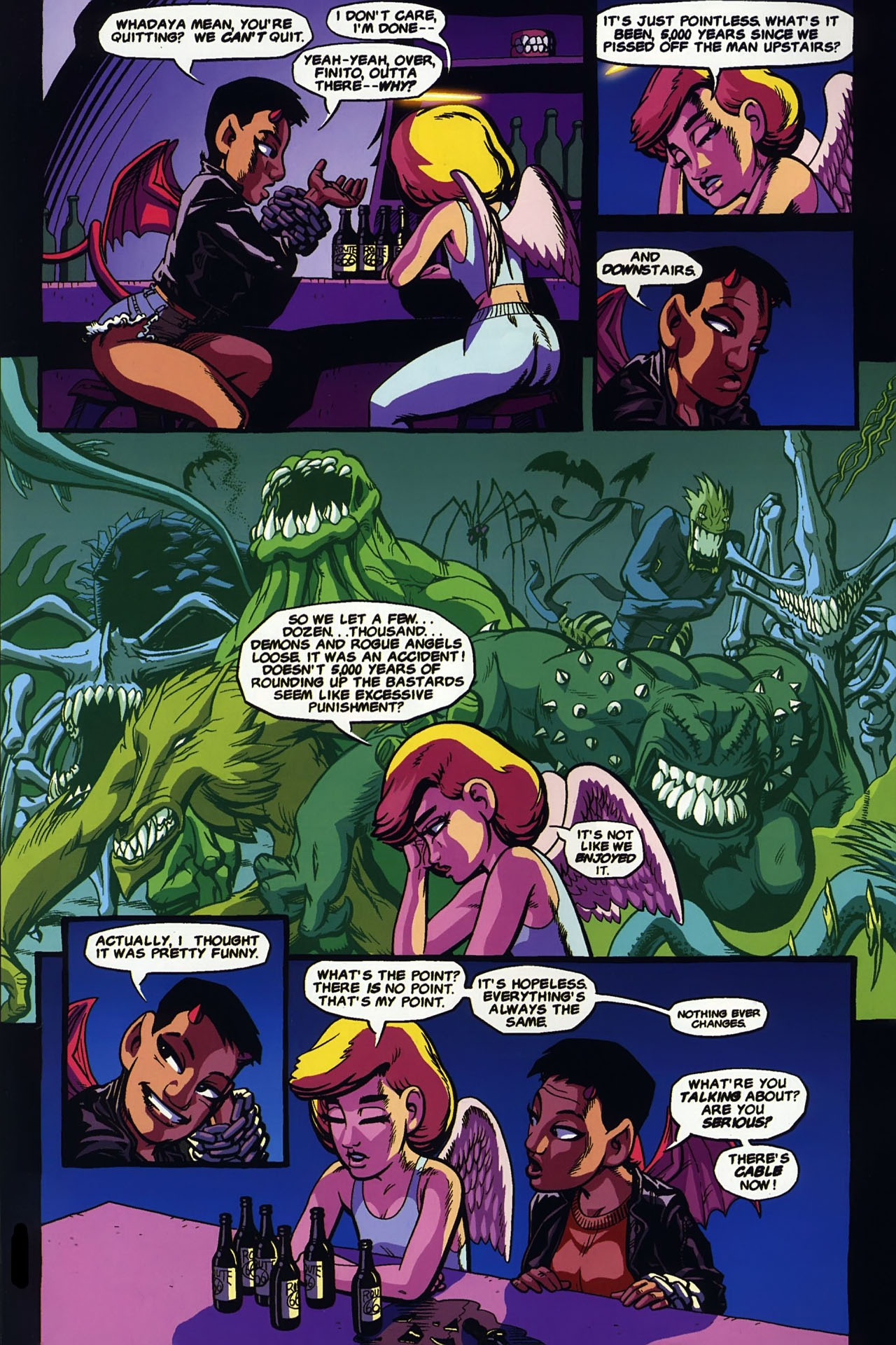 Read online Fire and Brimstone comic -  Issue #1 - 8