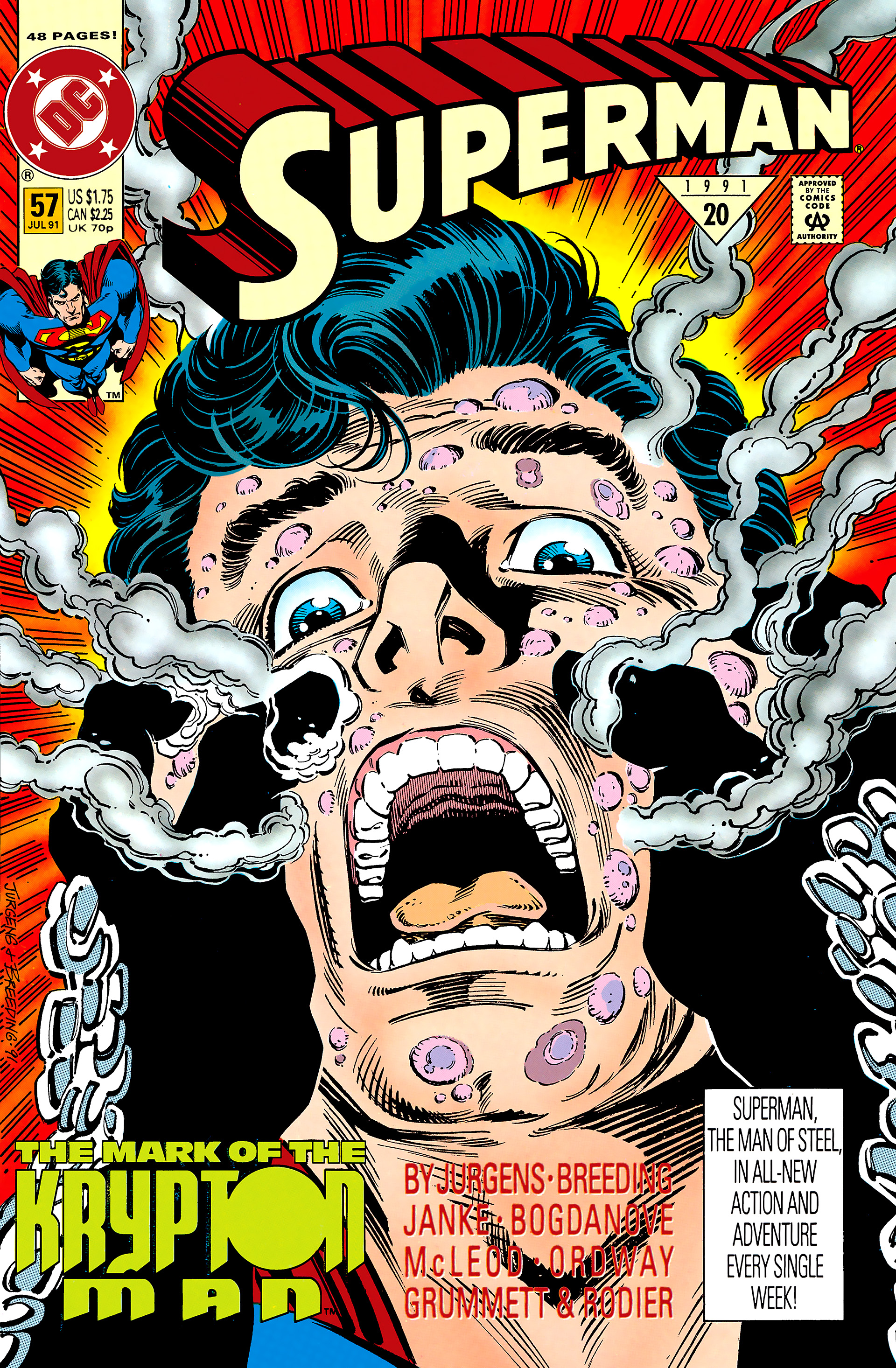Read online Superman (1987) comic -  Issue #57 - 1