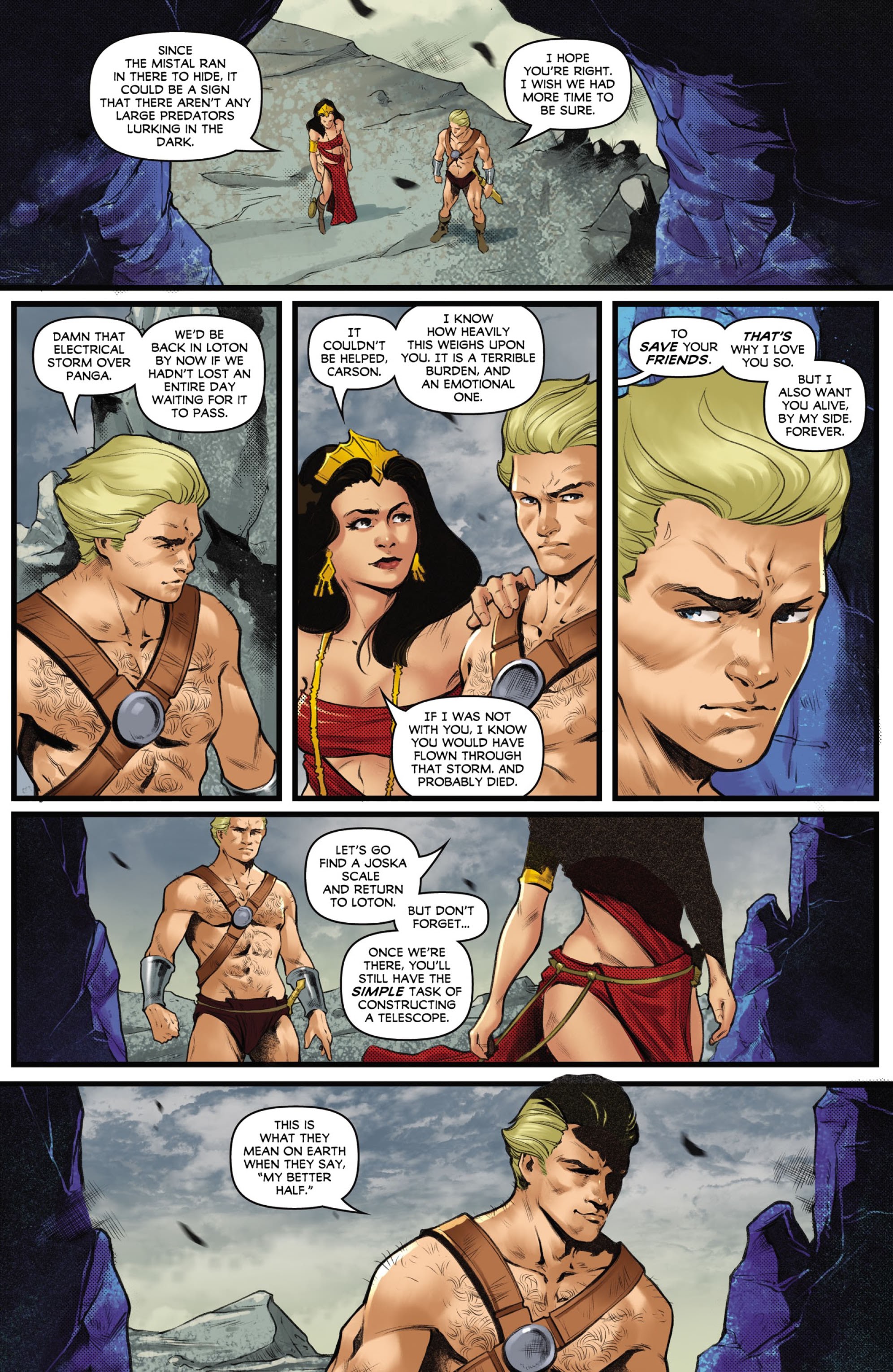 Read online Carson of Venus Eye of Amtor comic -  Issue #3 - 6