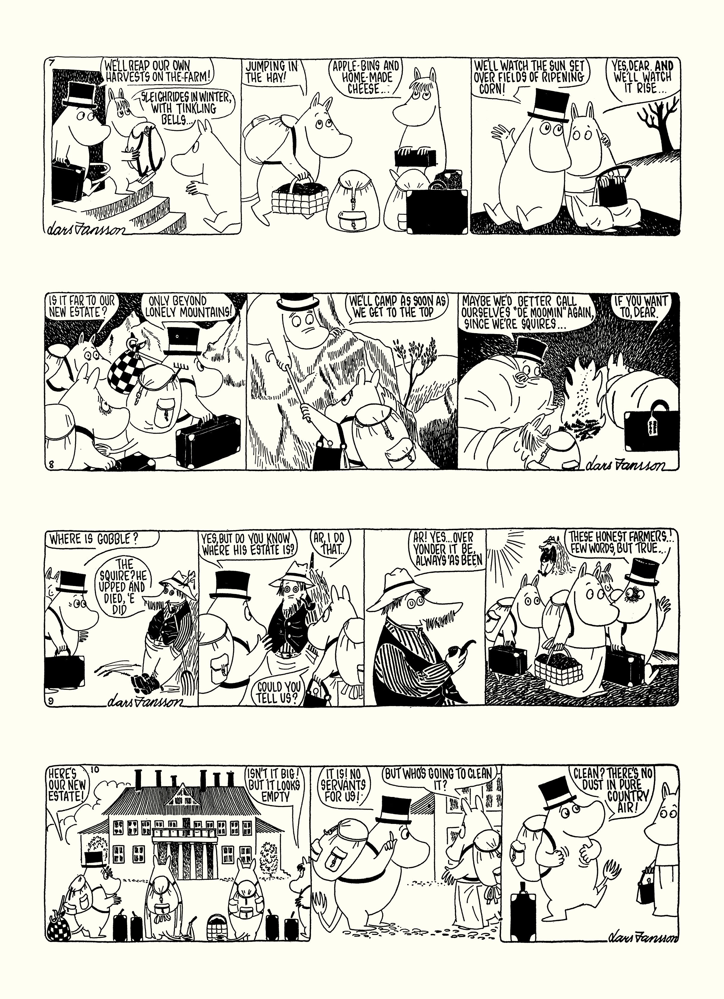 Read online Moomin: The Complete Lars Jansson Comic Strip comic -  Issue # TPB 7 - 50