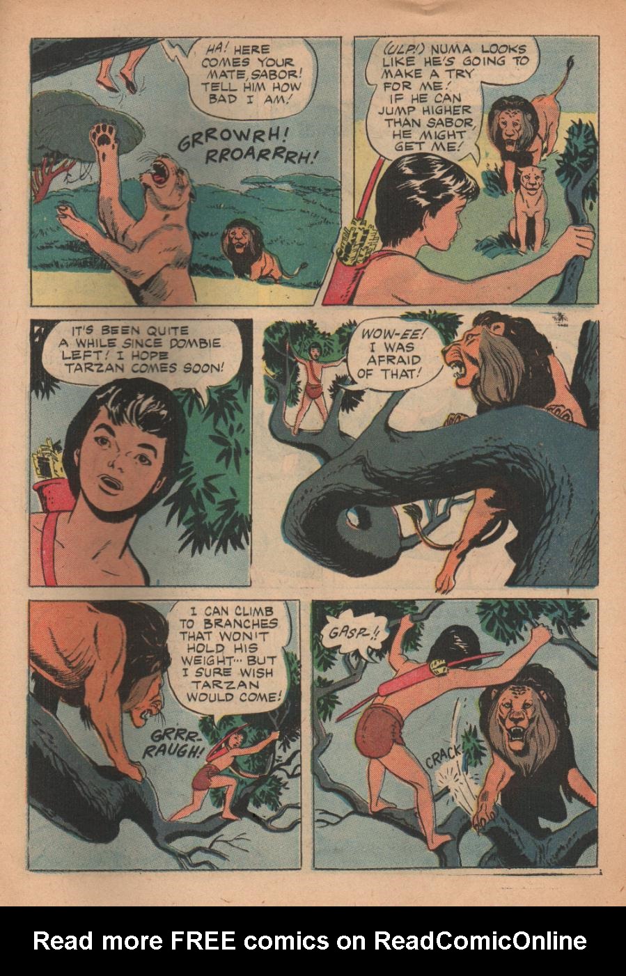 Read online Tarzan (1948) comic -  Issue #86 - 23