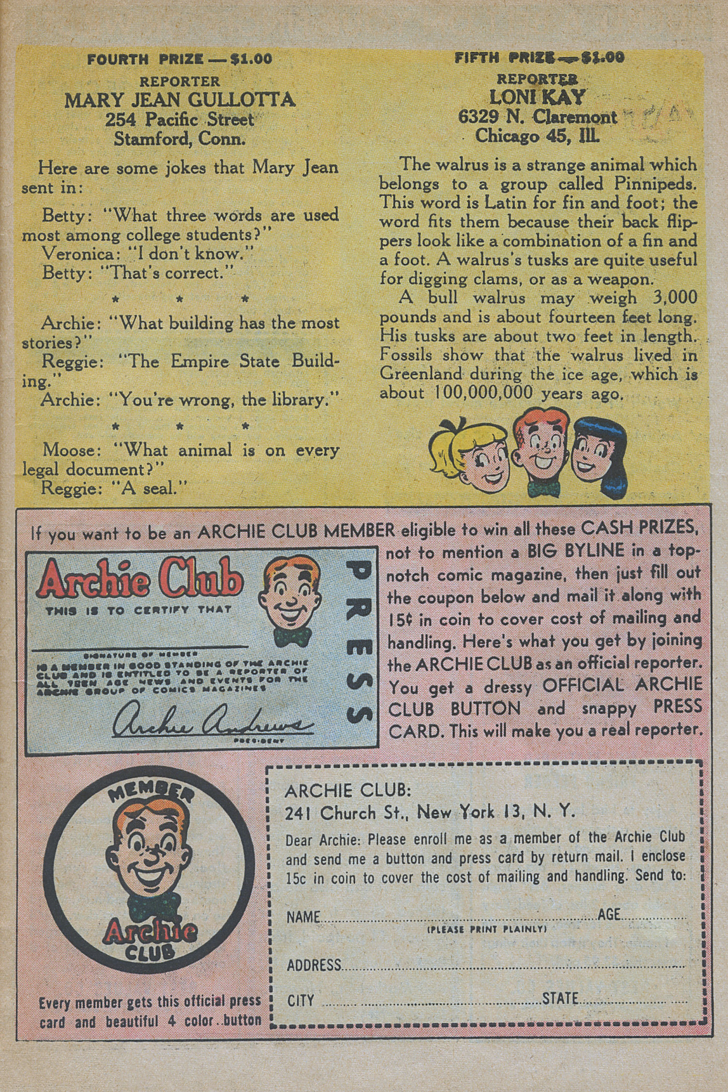 Read online Pep Comics comic -  Issue #142 - 27