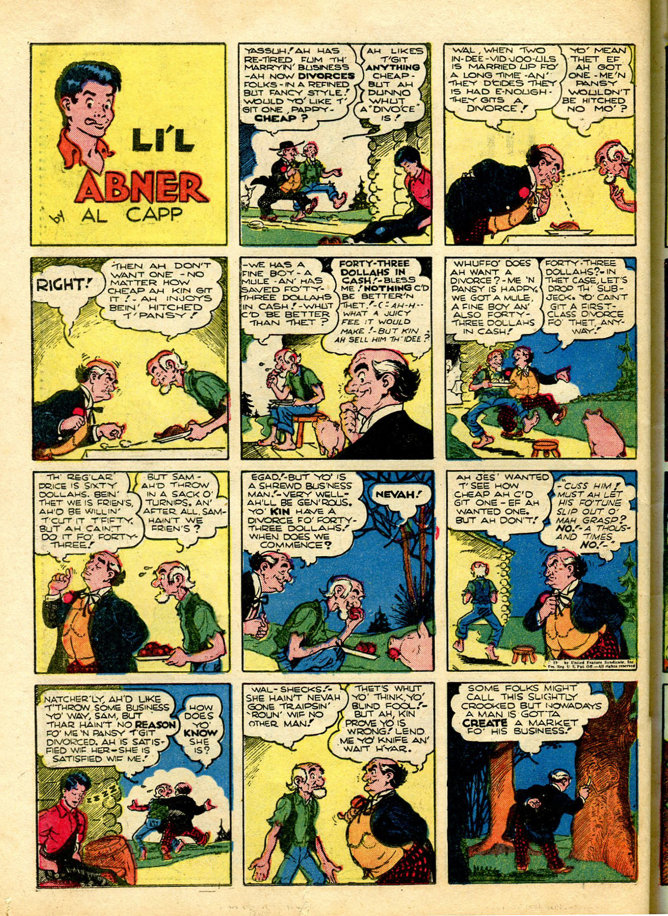 Read online Comics on Parade comic -  Issue #36 - 48