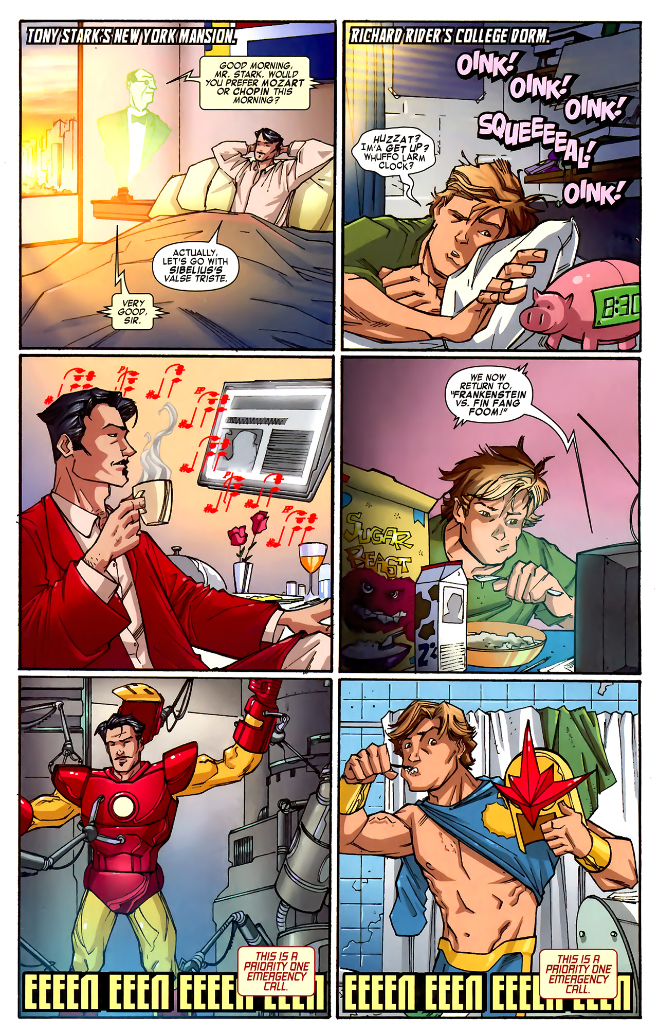 Read online Free Comic Book Day 2010 (Iron Man: Supernova) comic -  Issue # Full - 3