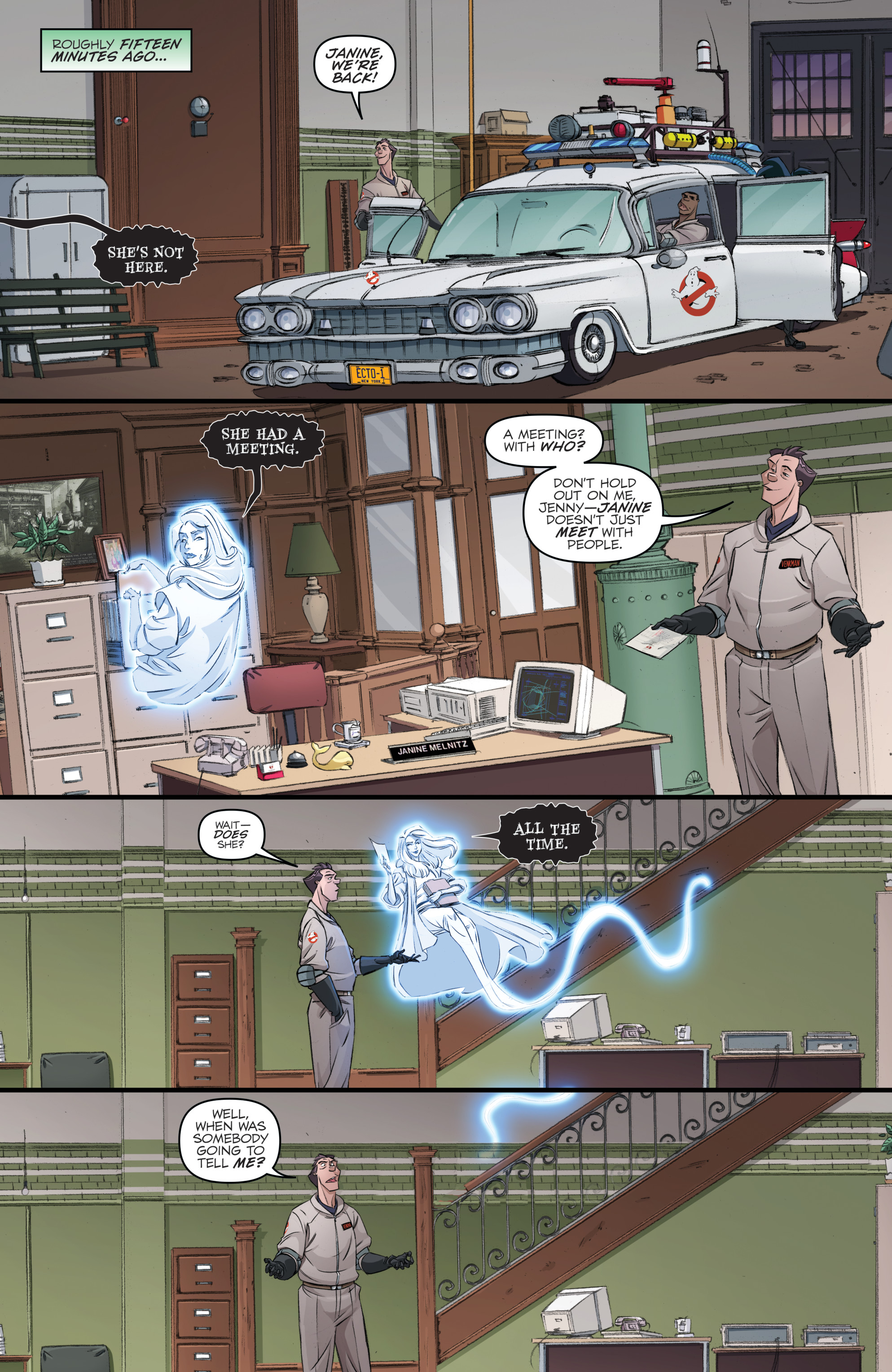 Read online Ghostbusters: Crossing Over comic -  Issue # _TPB - 66
