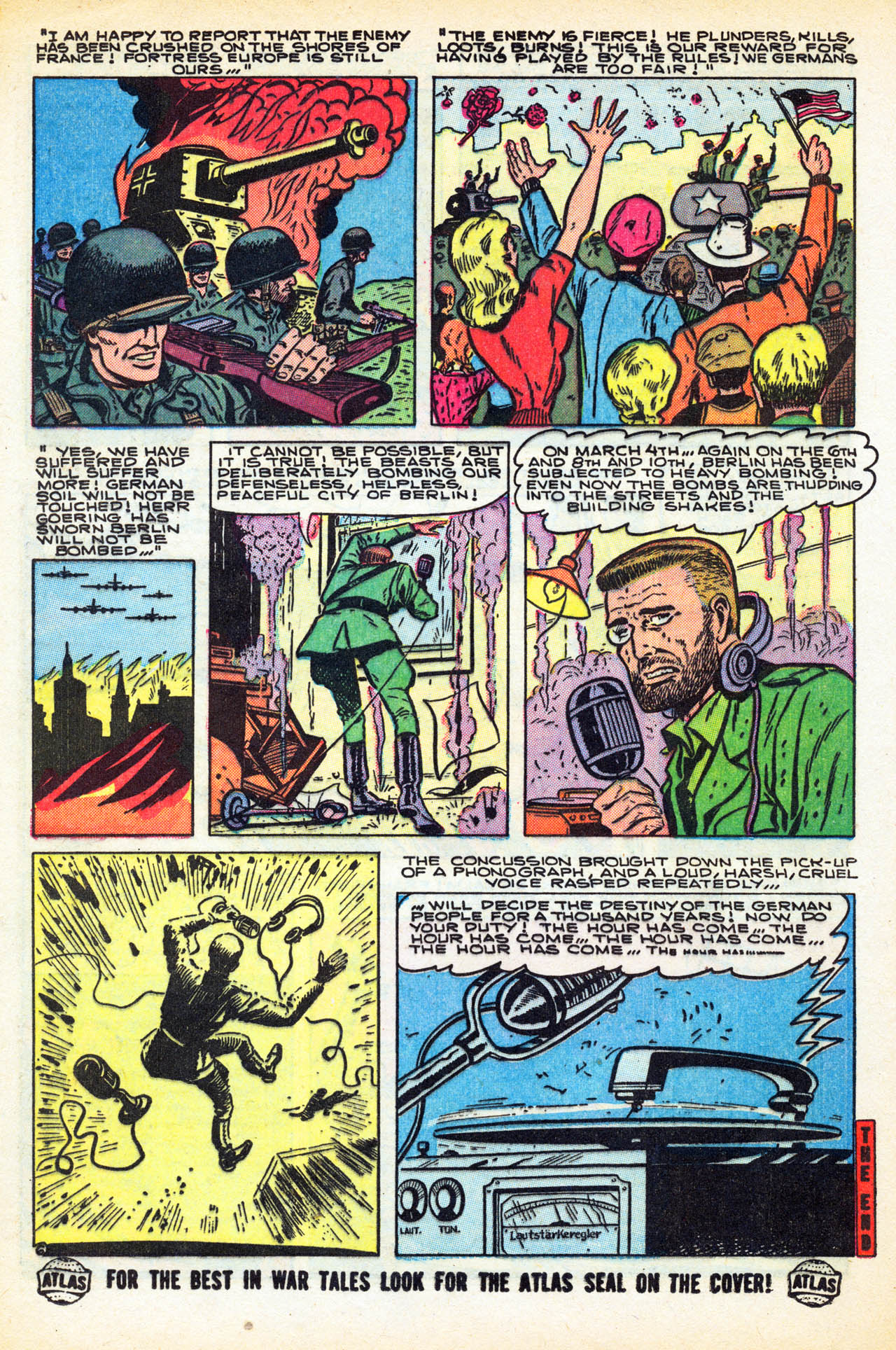 Read online War Comics comic -  Issue #34 - 16