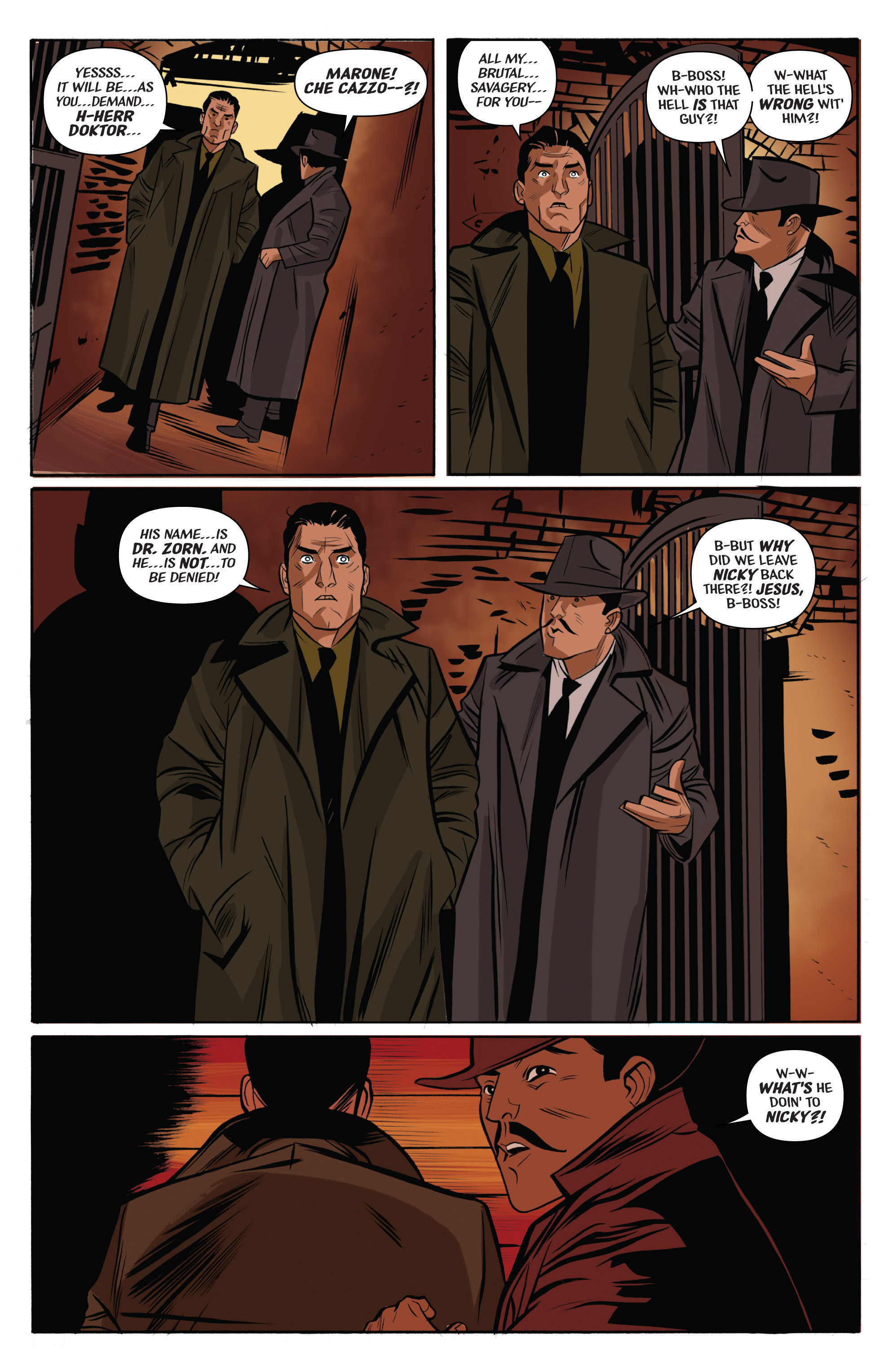 Read online The Shadow: Year One comic -  Issue #4 - 6