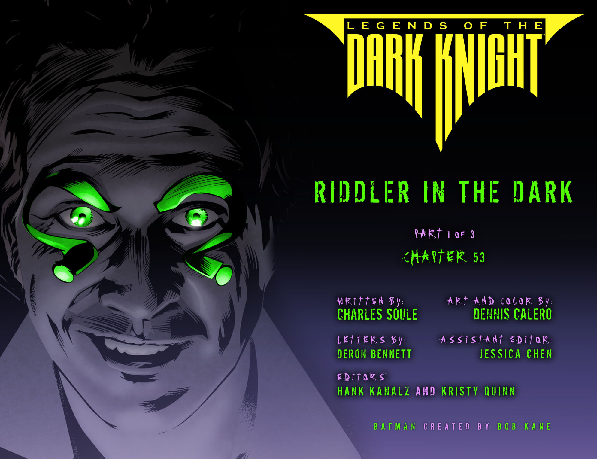 Read online Legends of the Dark Knight [I] comic -  Issue #53 - 2