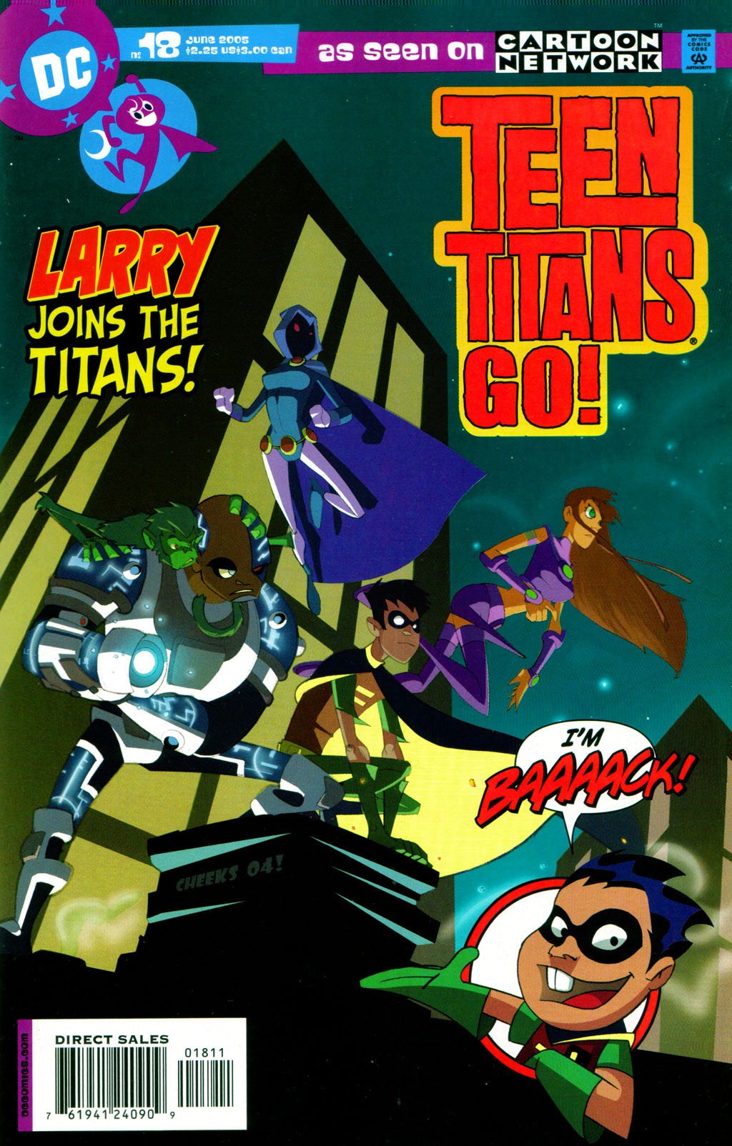 Read online Teen Titans Go! (2003) comic -  Issue #18 - 1