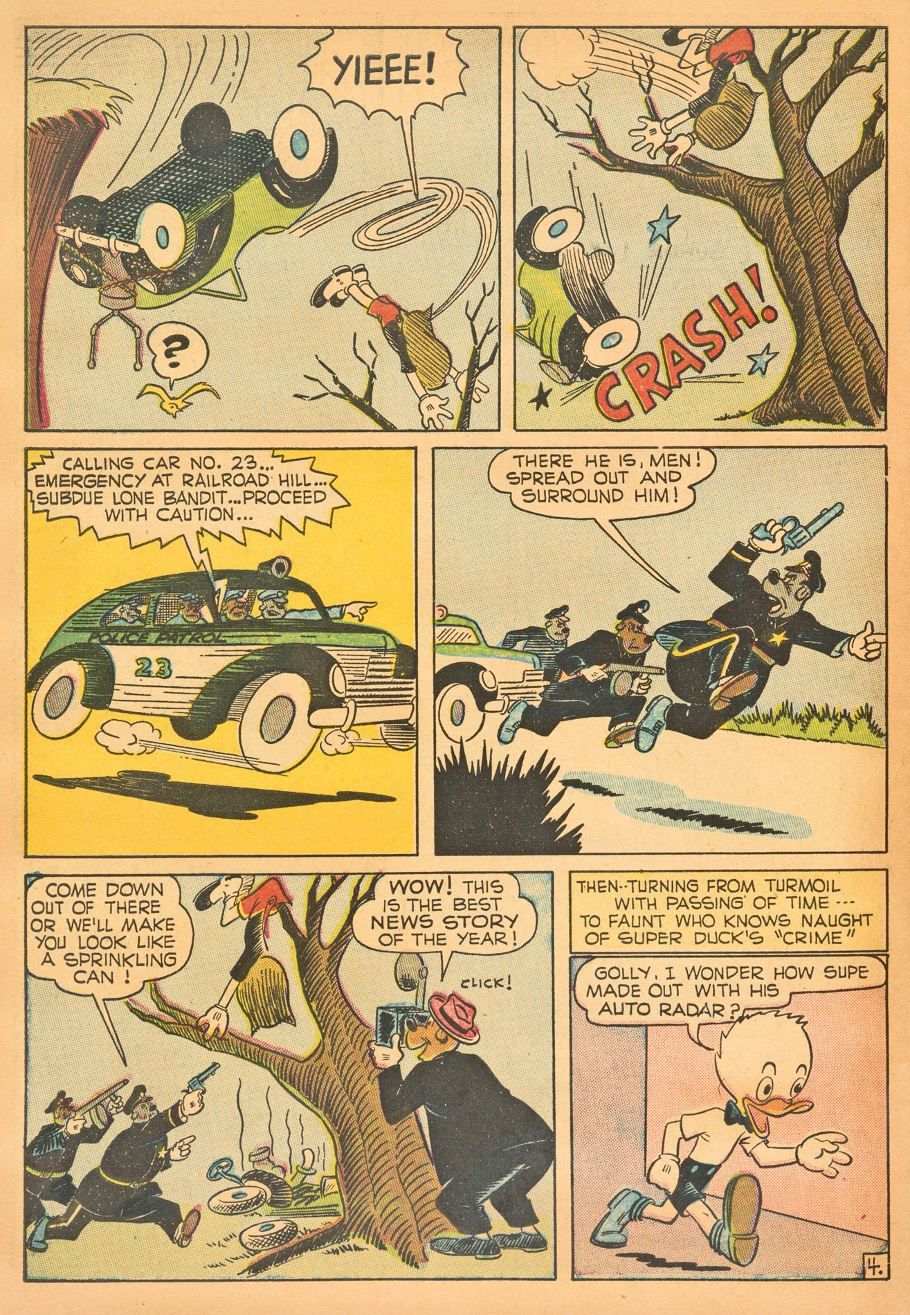 Read online Super Duck Comics comic -  Issue #24 - 48