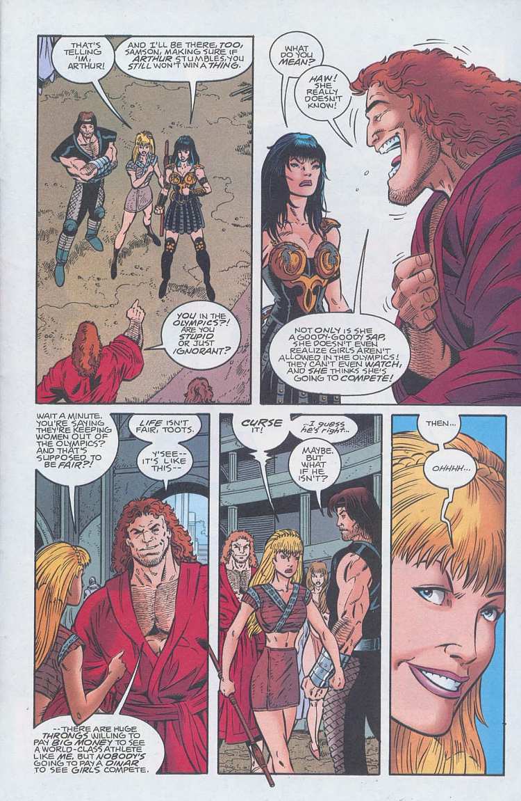 Read online Xena: Warrior Princess: And The Original Olympics comic -  Issue #1 - 23