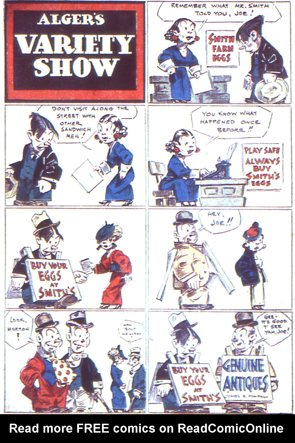 Read online More Fun Comics comic -  Issue #13 - 66