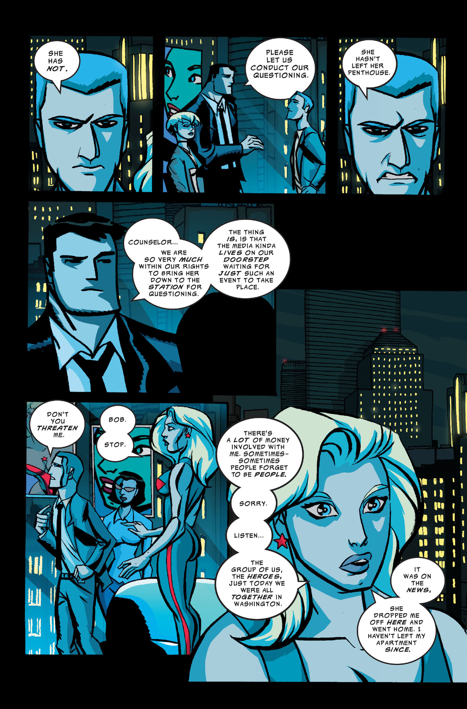 Read online Powers (2004) comic -  Issue #20 - 16