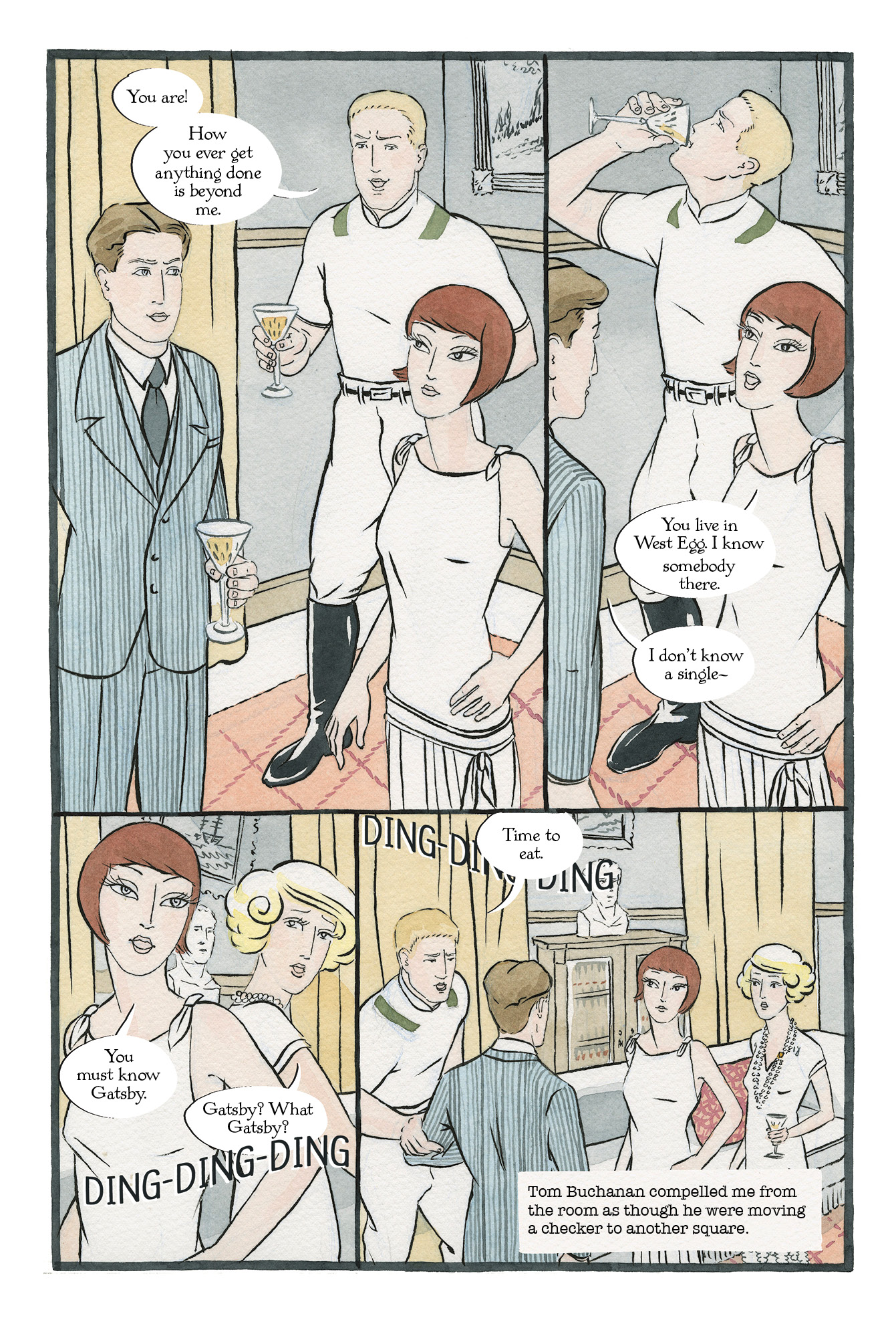 Read online The Great Gatsby: The Graphic Novel comic -  Issue # TPB (Part 1) - 21