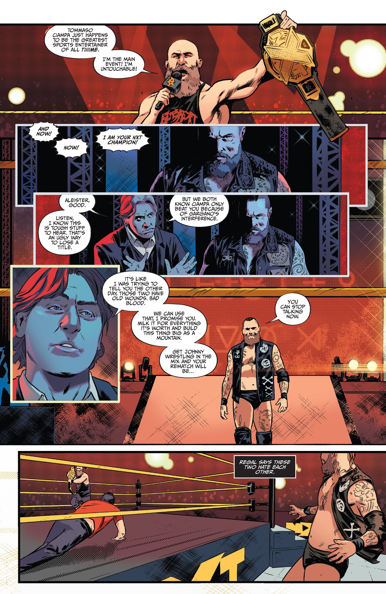 Read online WWE: NXT Takeover - Redemption comic -  Issue # Full - 21