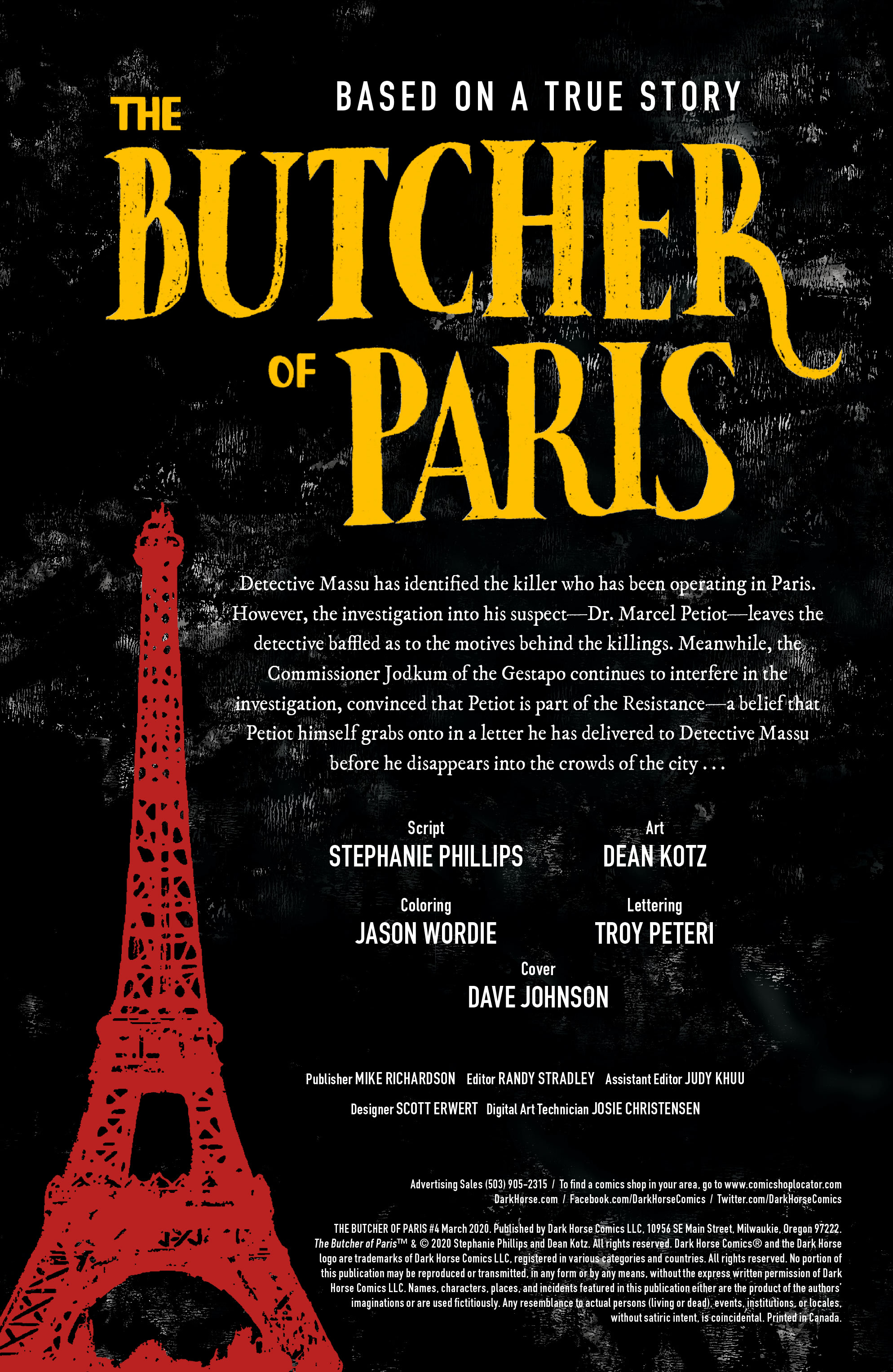 Read online The Butcher of Paris comic -  Issue #4 - 2