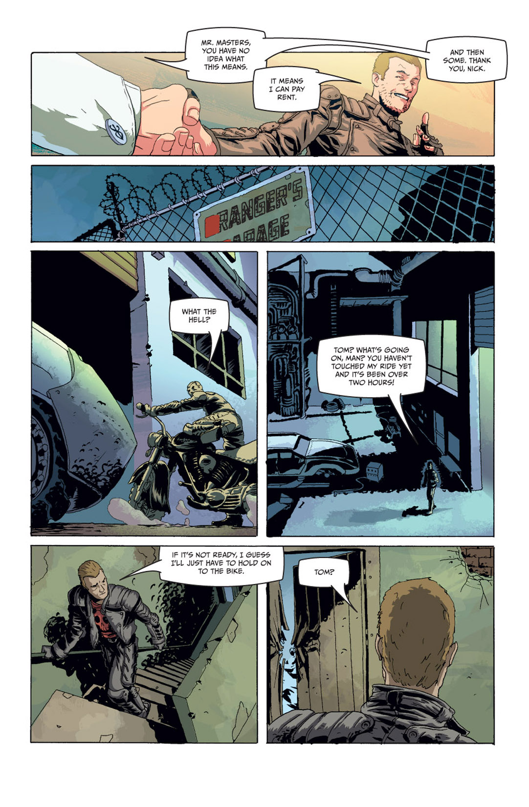 Read online Dead Run comic -  Issue #1 - 10