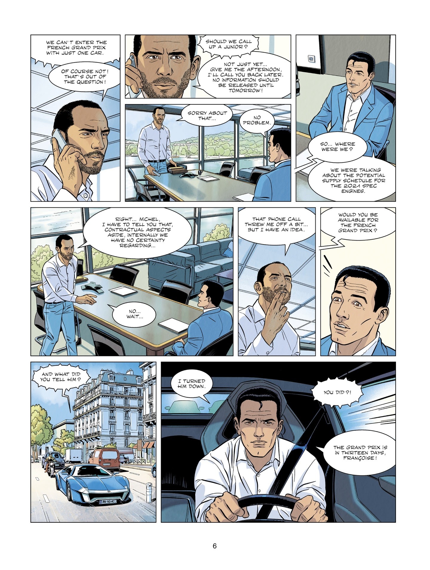 Read online Michel Vaillant comic -  Issue #8 - 6
