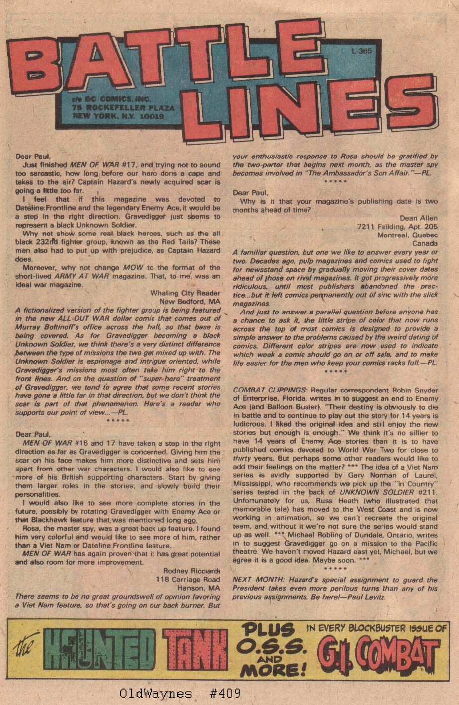 Read online Men of War comic -  Issue #23 - 13