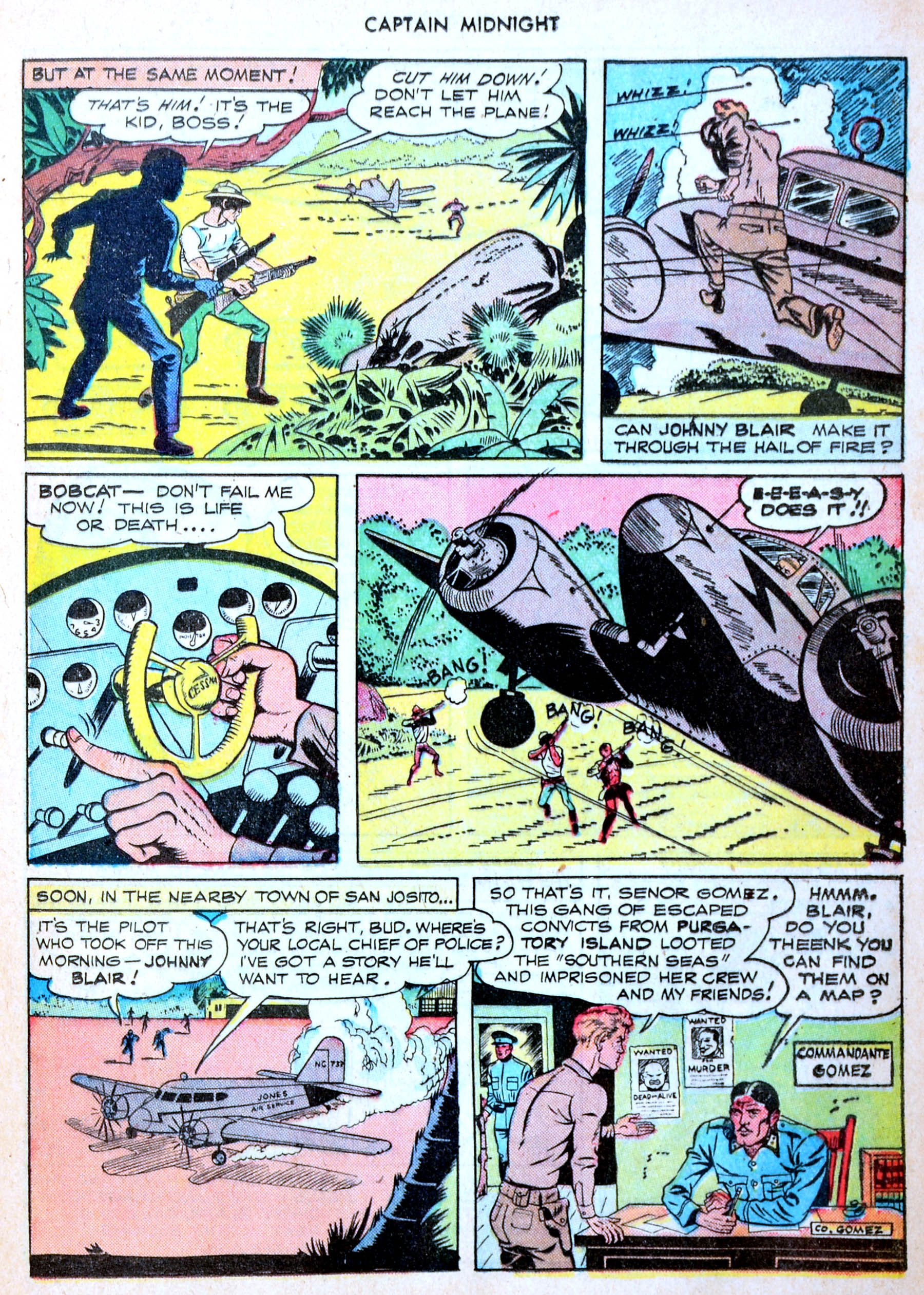 Read online Captain Midnight (1942) comic -  Issue #62 - 13