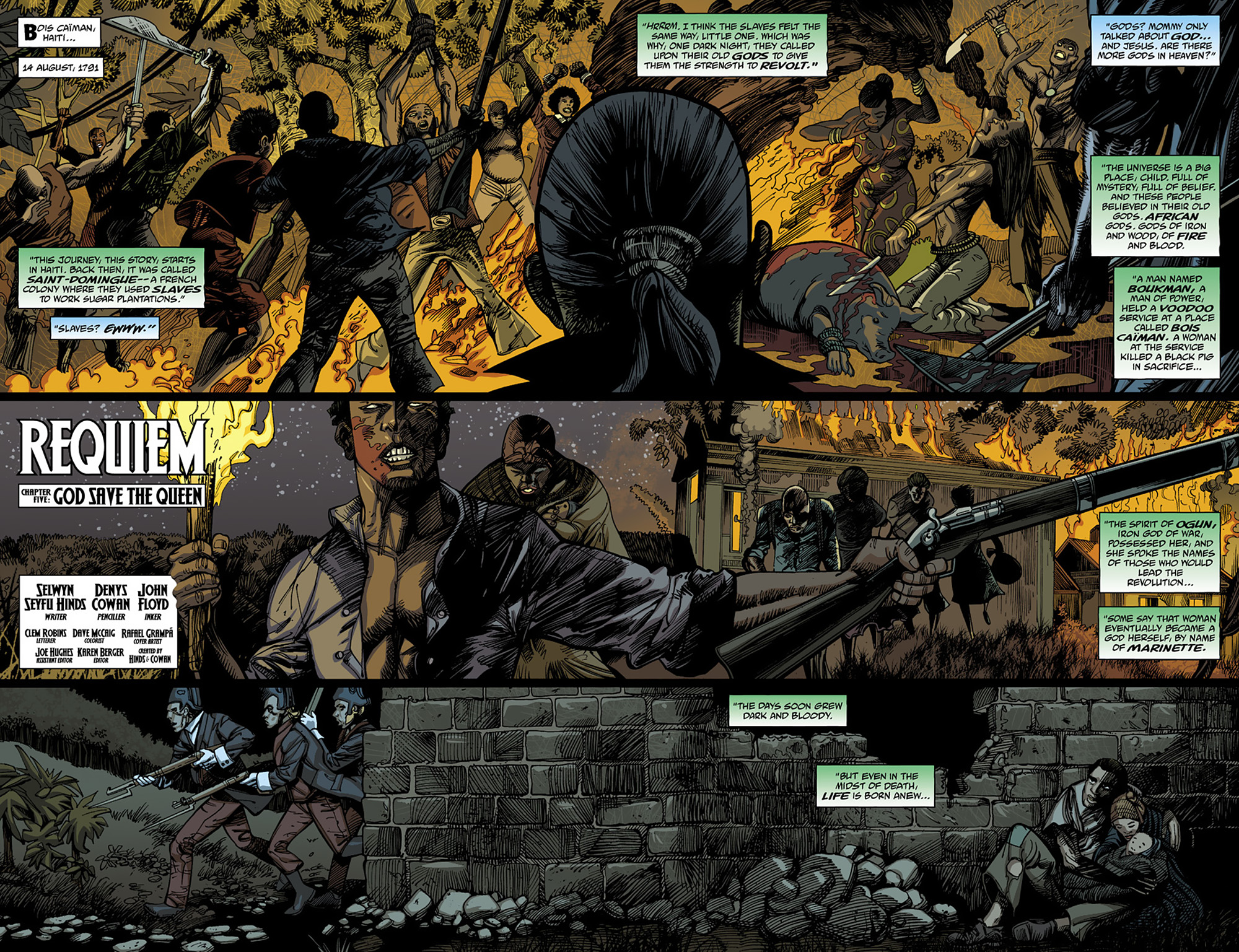 Read online Dominique Laveau: Voodoo Child comic -  Issue #5 - 3