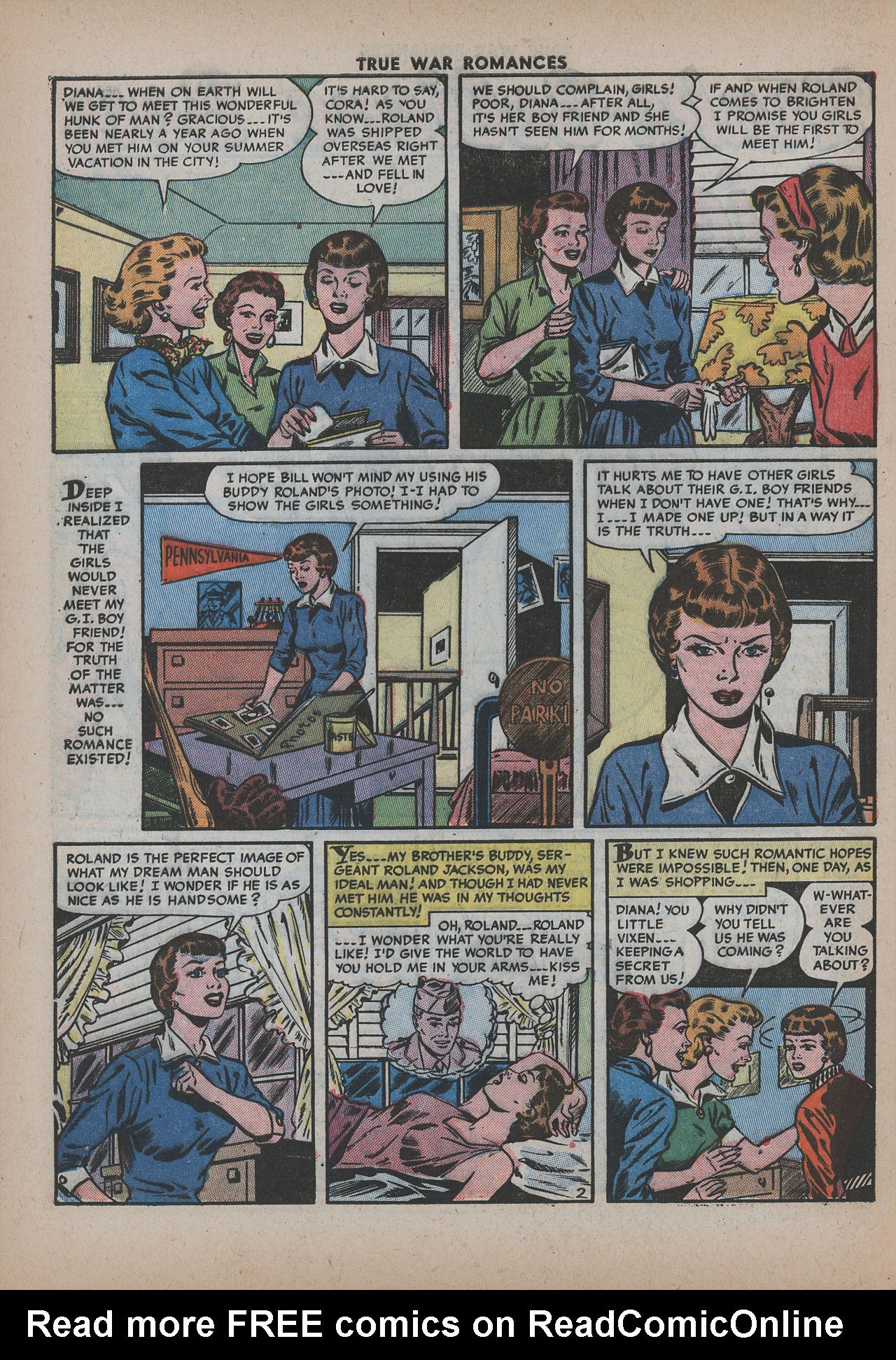 Read online True War Romances comic -  Issue #16 - 28