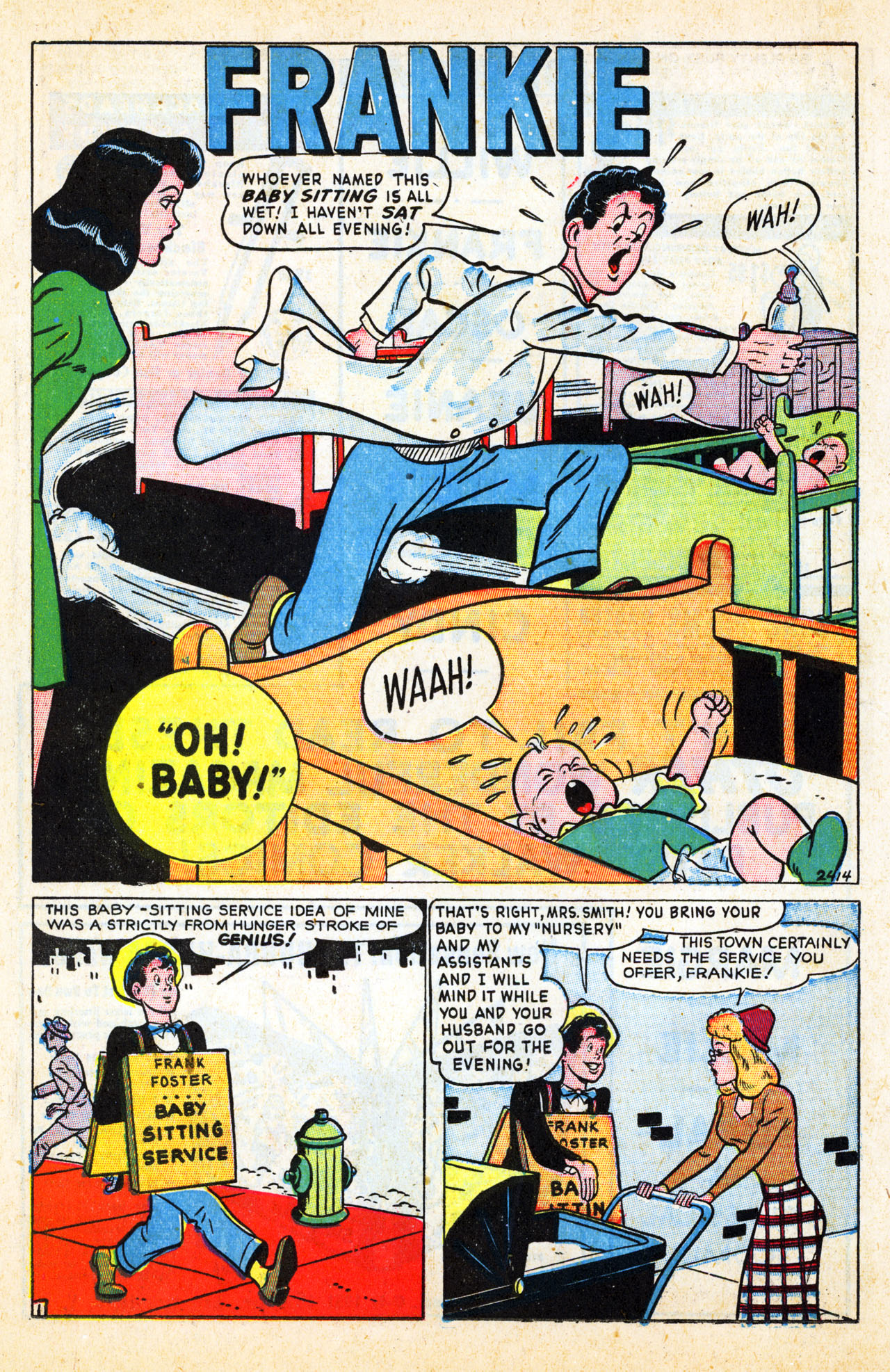 Read online Georgie Comics (1945) comic -  Issue #17 - 36