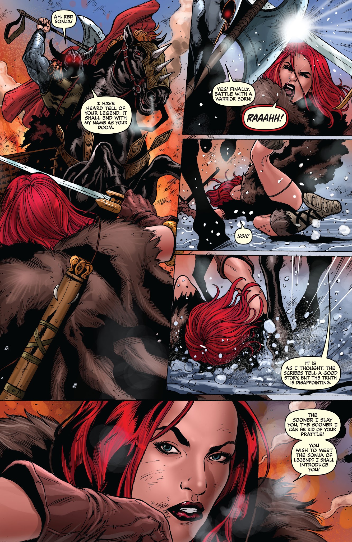 Read online Red Sonja: Revenge of the Gods comic -  Issue #2 - 11