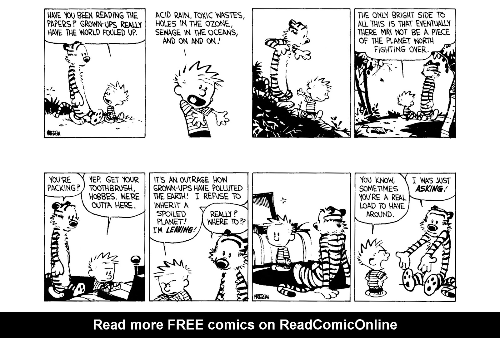Calvin and Hobbes issue 4 - Page 121