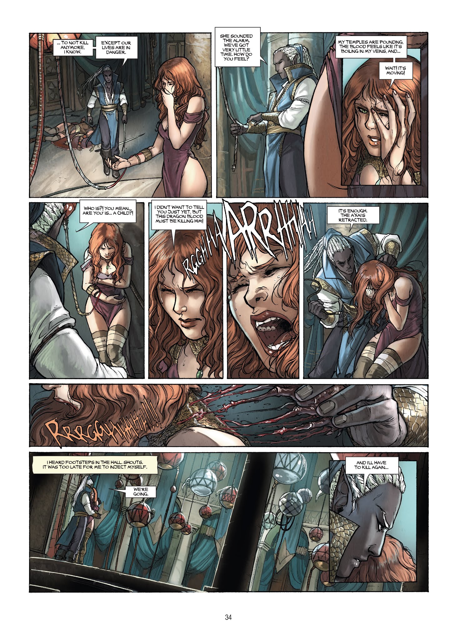 Read online Elves comic -  Issue #20 - 34