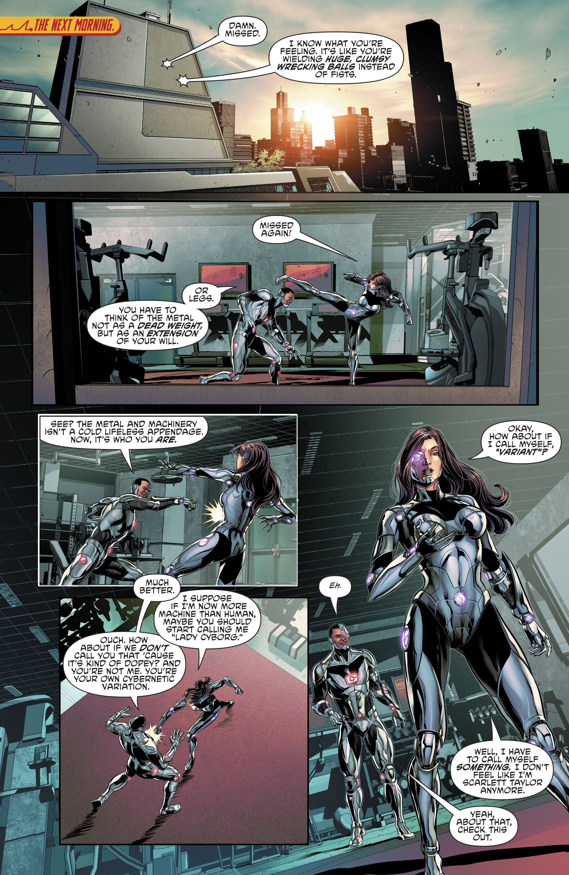 Read online Cyborg (2016) comic -  Issue #6 - 13