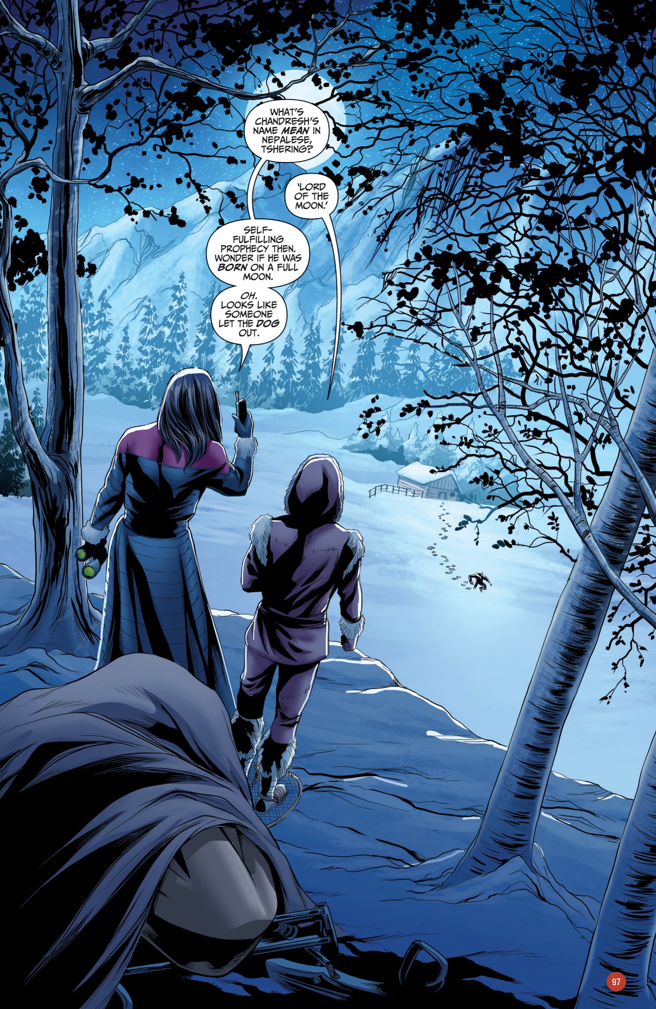 Read online Van Helsing vs. Werewolf comic -  Issue # _TPB 1 - 98