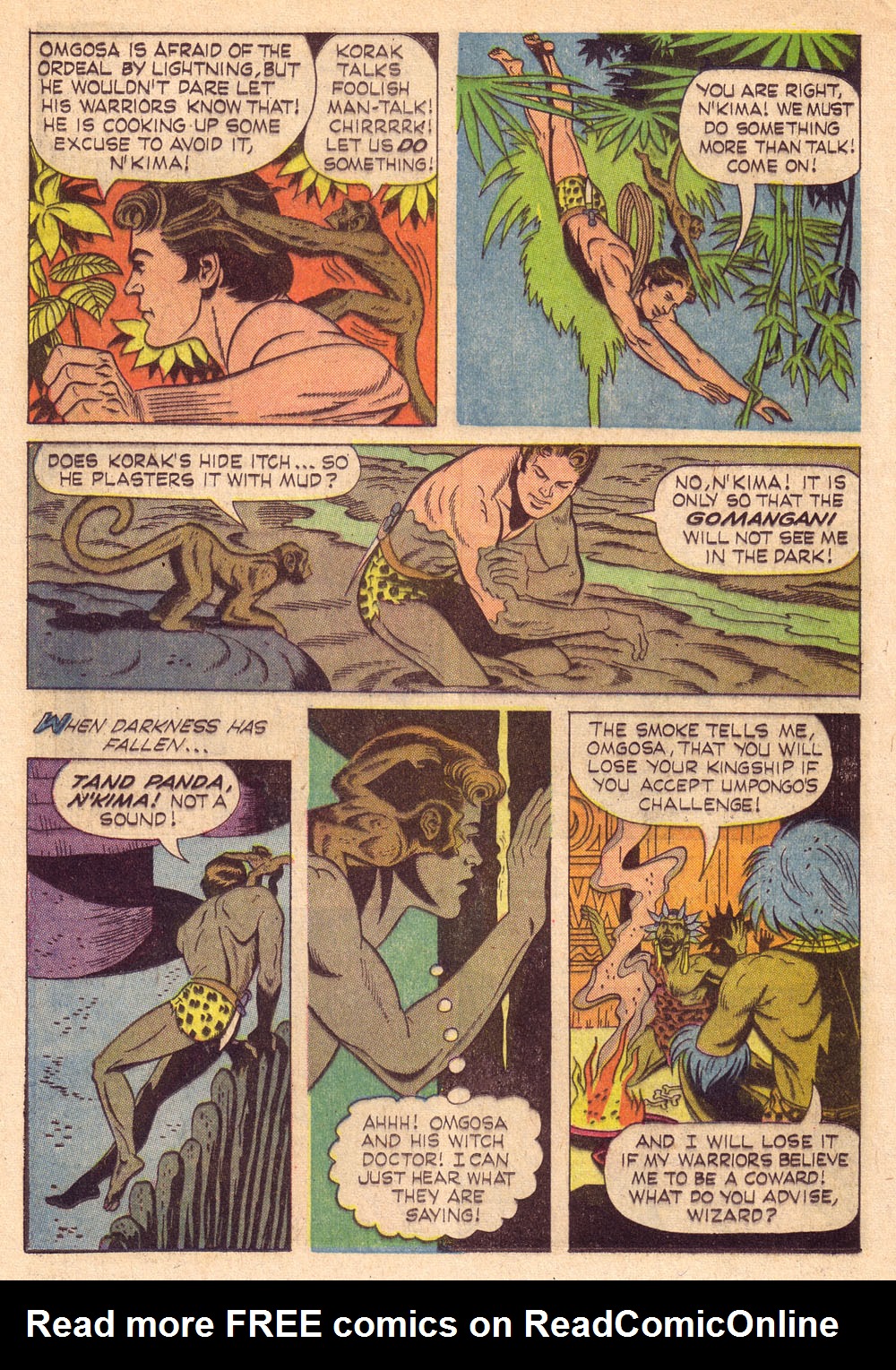 Read online Korak, Son of Tarzan (1964) comic -  Issue #6 - 12