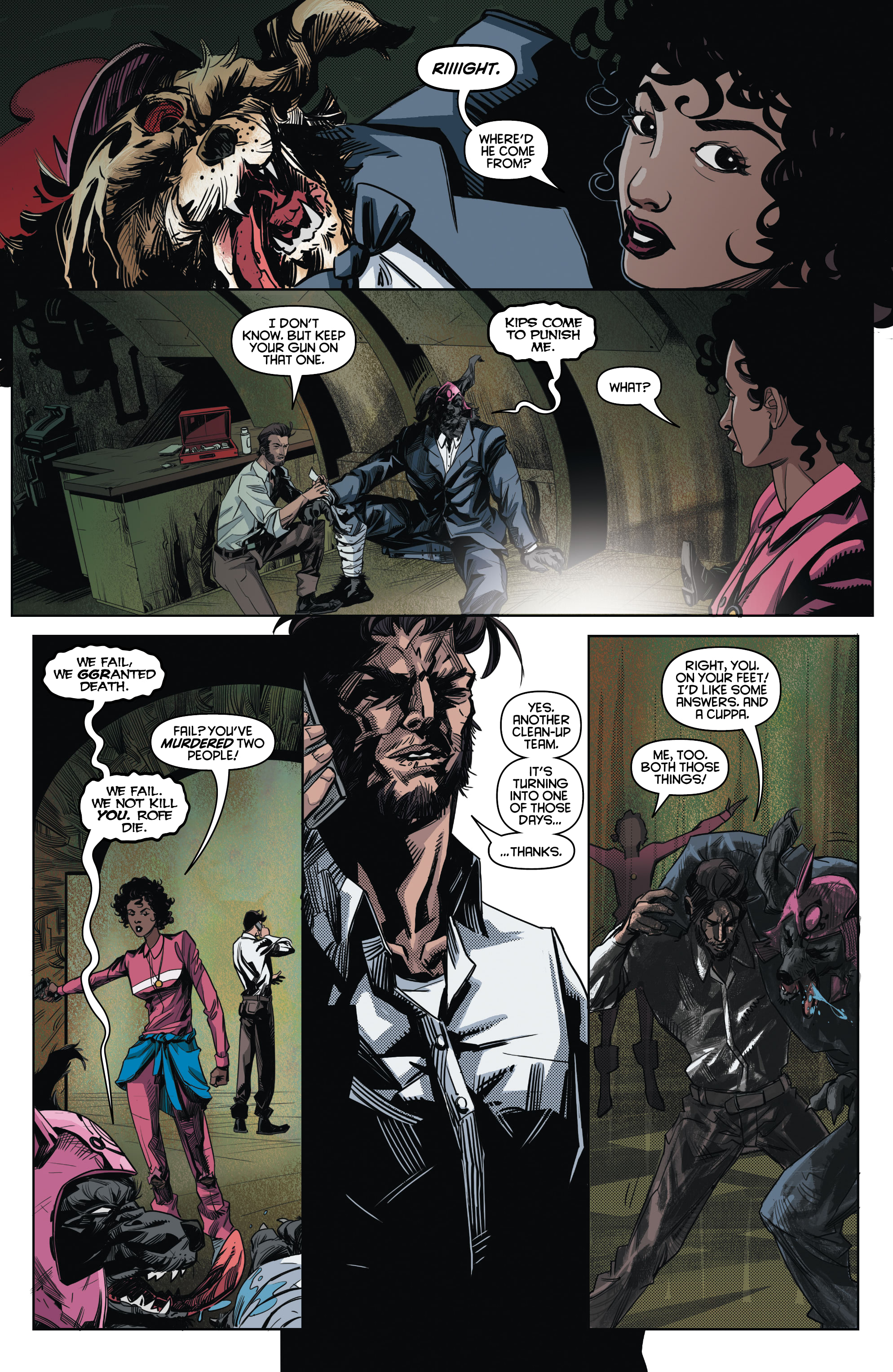 Read online Last Line comic -  Issue #2 - 3