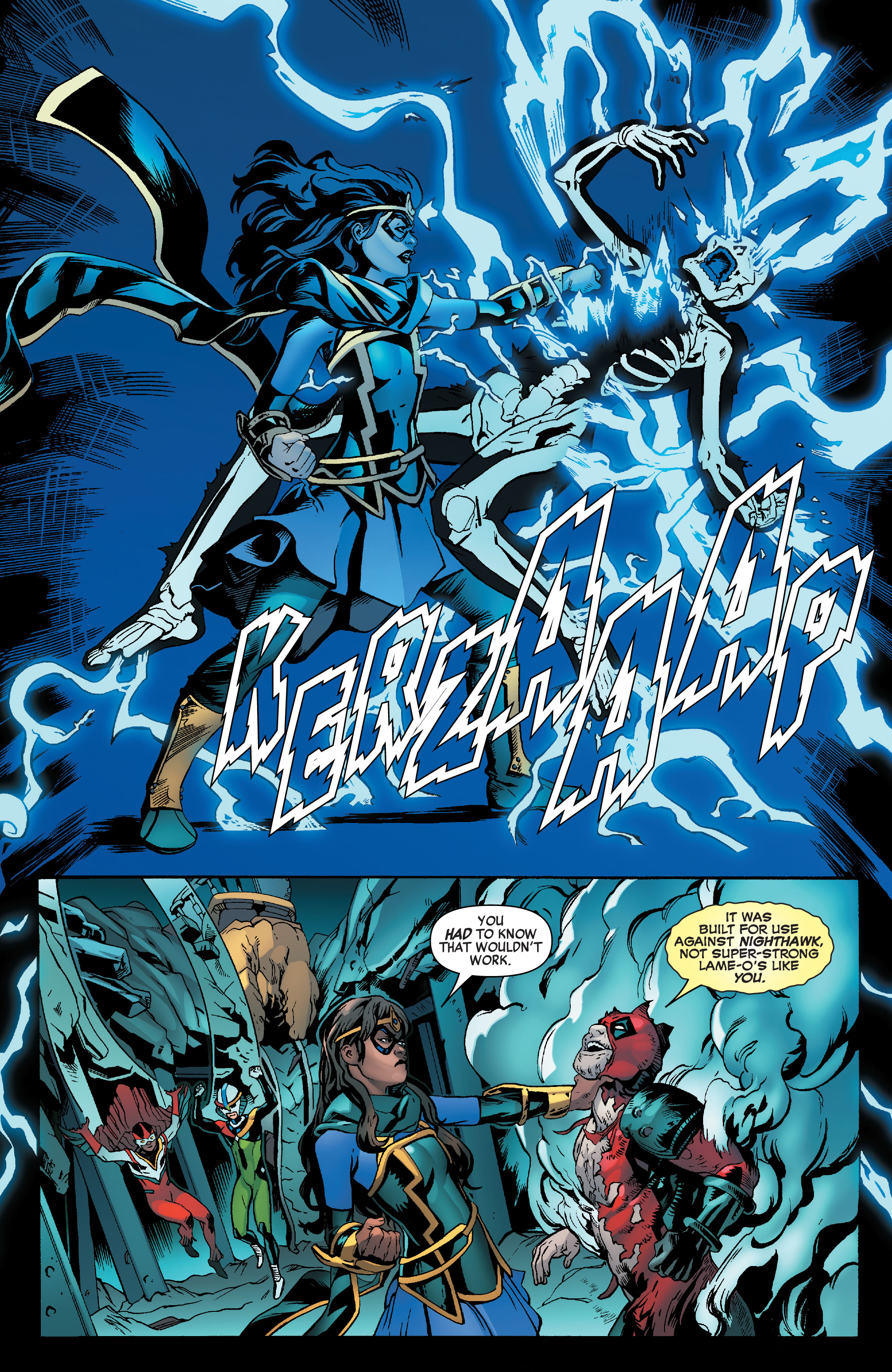 Read online Heroes Reborn: One-Shots comic -  Issue # Young Squadron - 27