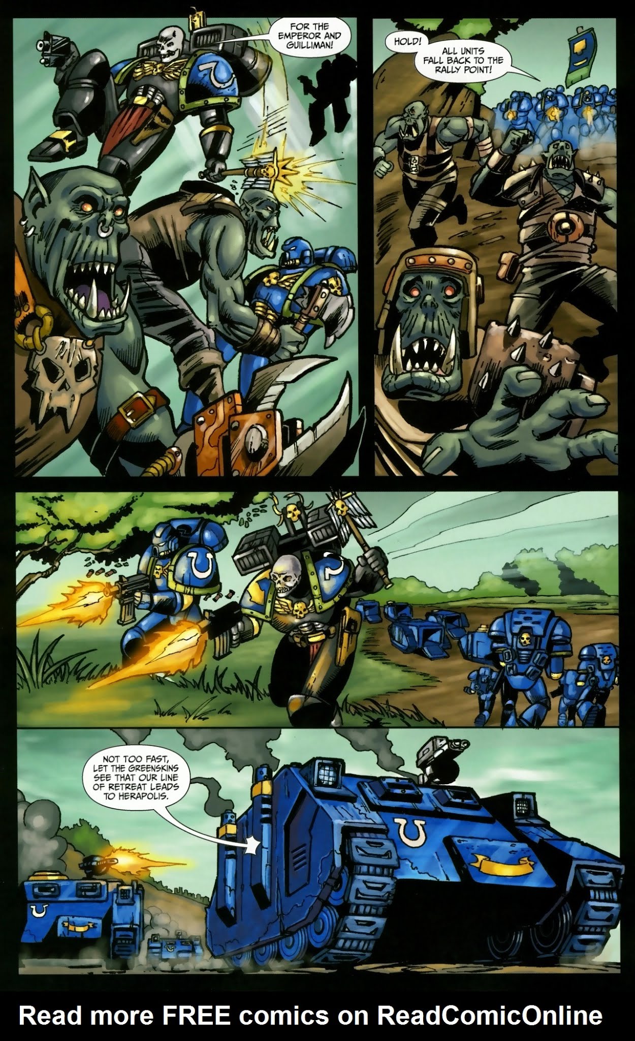 Read online Warhammer 40,000: Defenders of Ultramar comic -  Issue #3 - 8