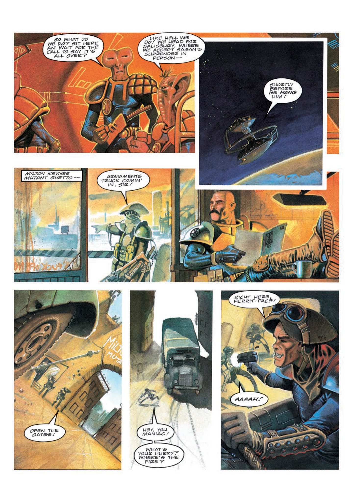 Read online Strontium Dog: The Final Solution comic -  Issue # TPB - 141