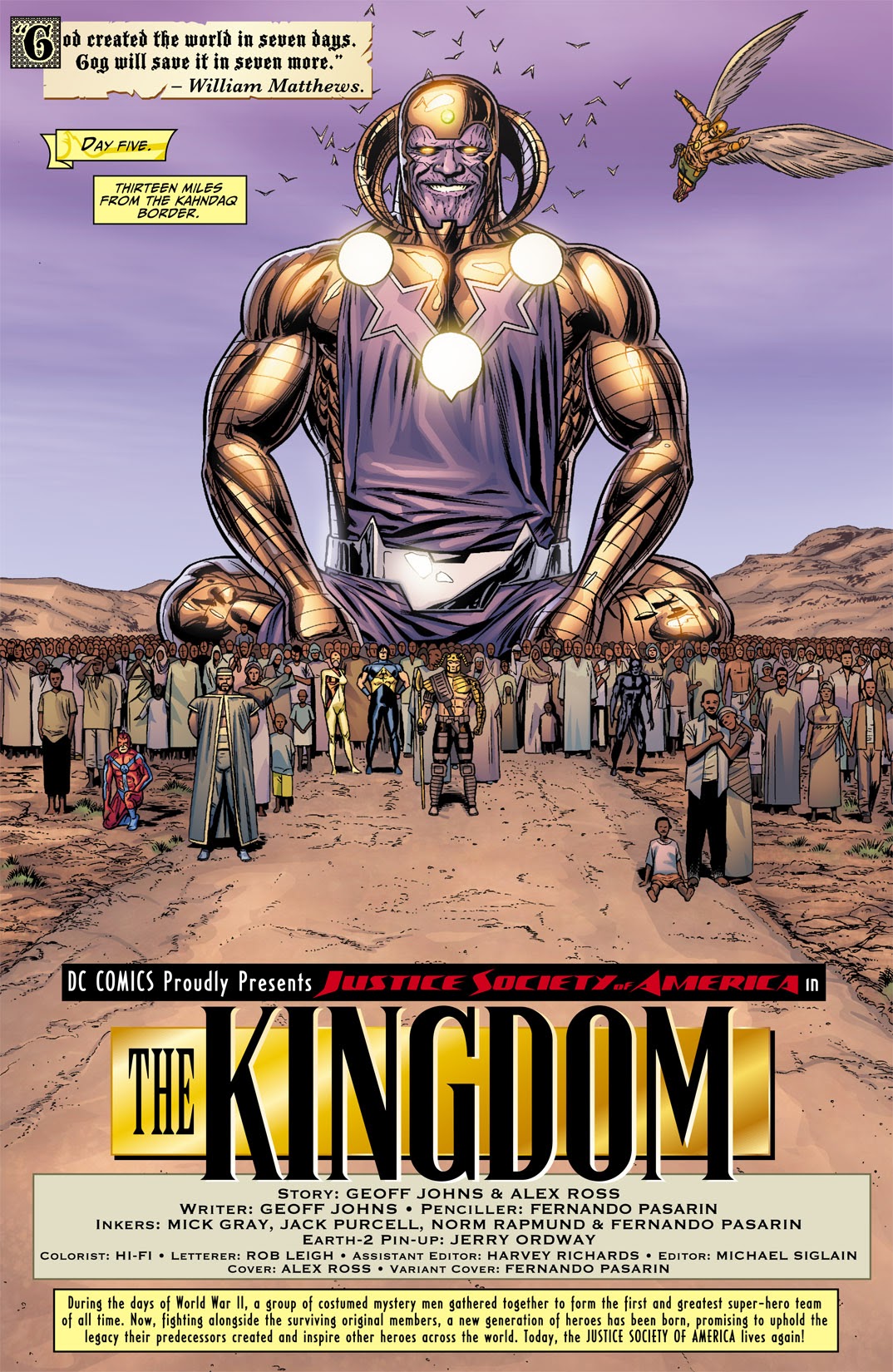 Read online JSA Kingdom Come Special: The Kingdom comic -  Issue # Full - 3